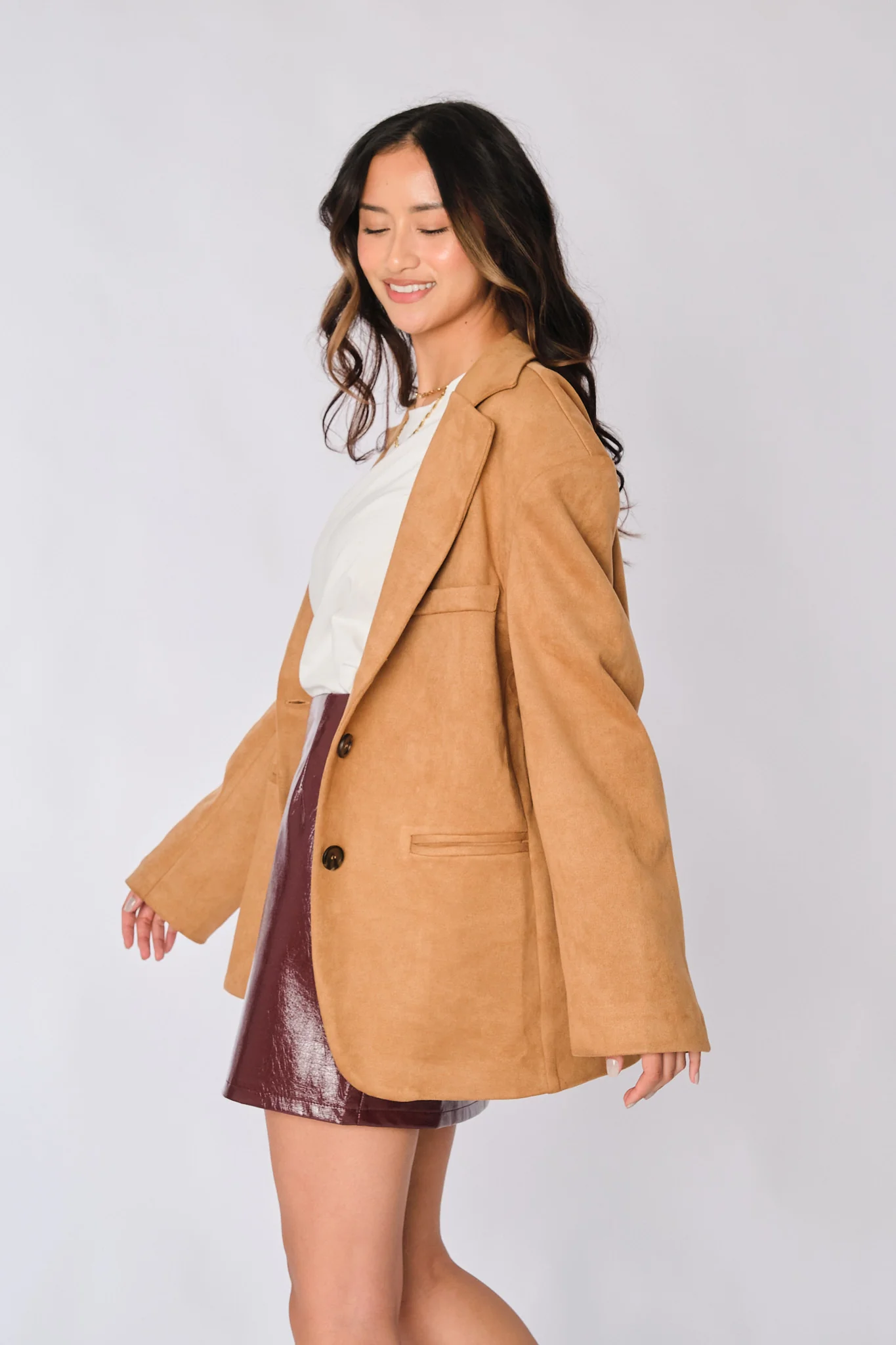 Camel Nadine Jacket - Image 15
