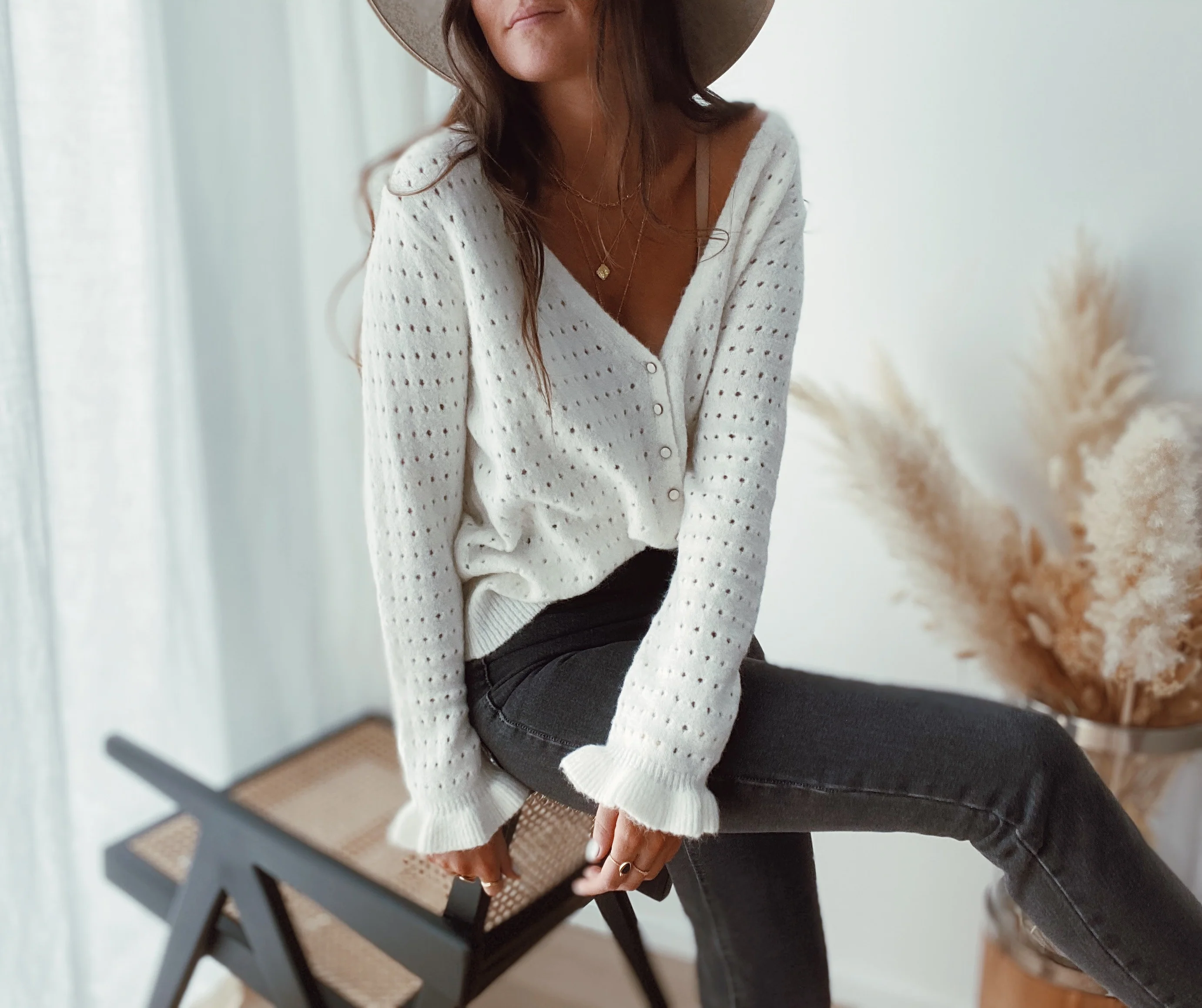 Ecru Daniel Cardigan - Image 10