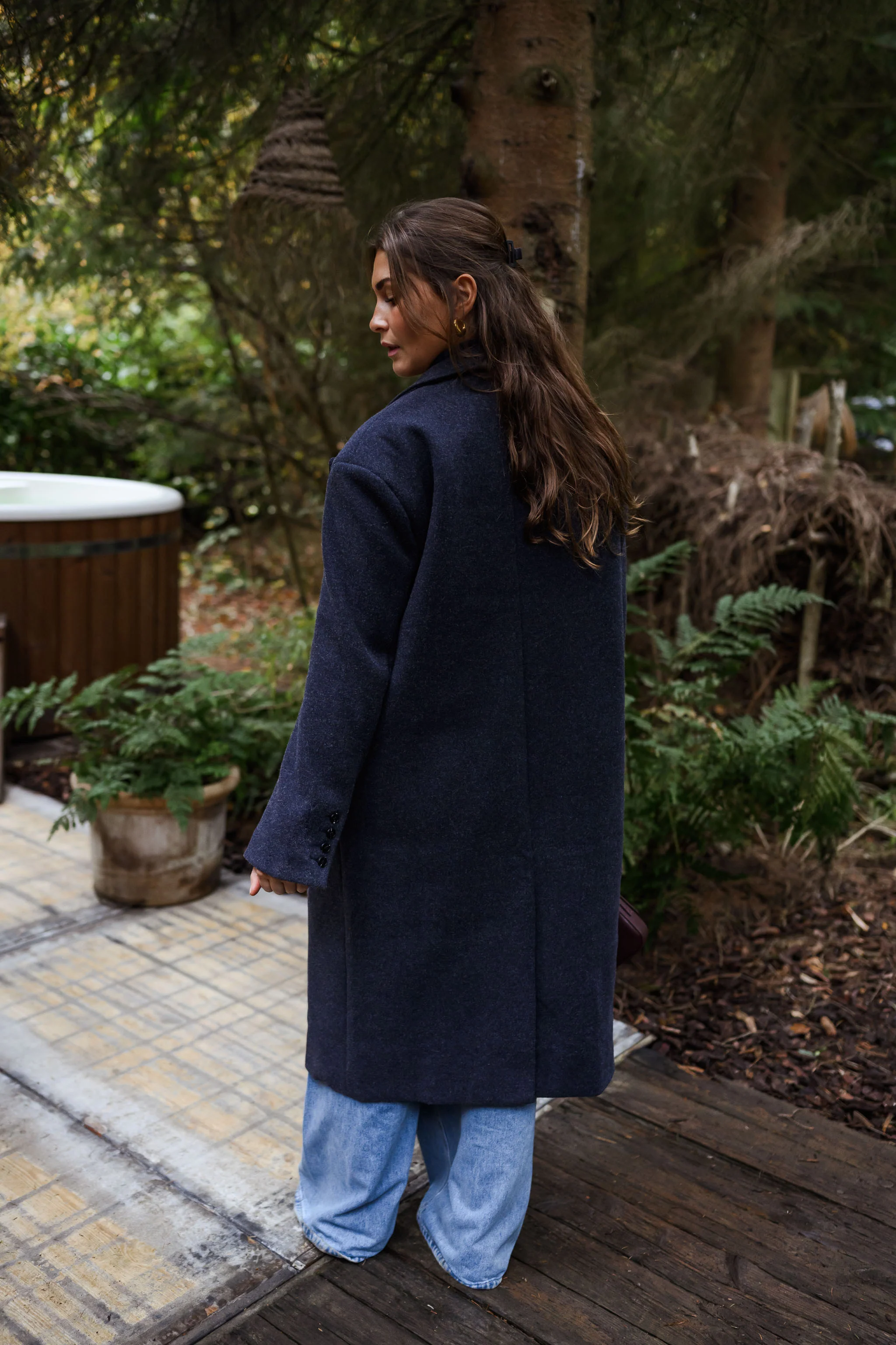 Charcoal Grey Blake Coat - Image 7