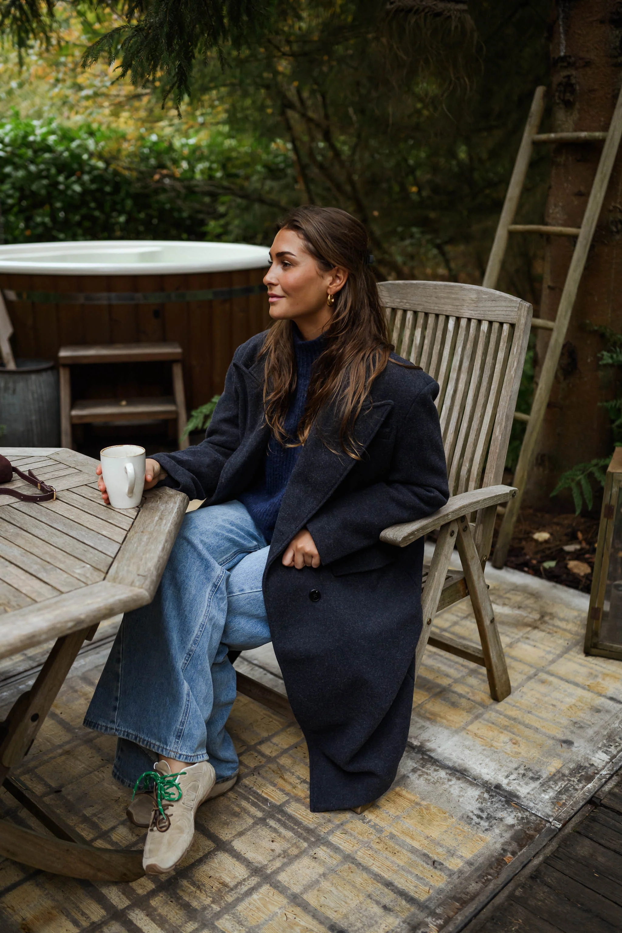 Charcoal Grey Blake Coat - Image 8