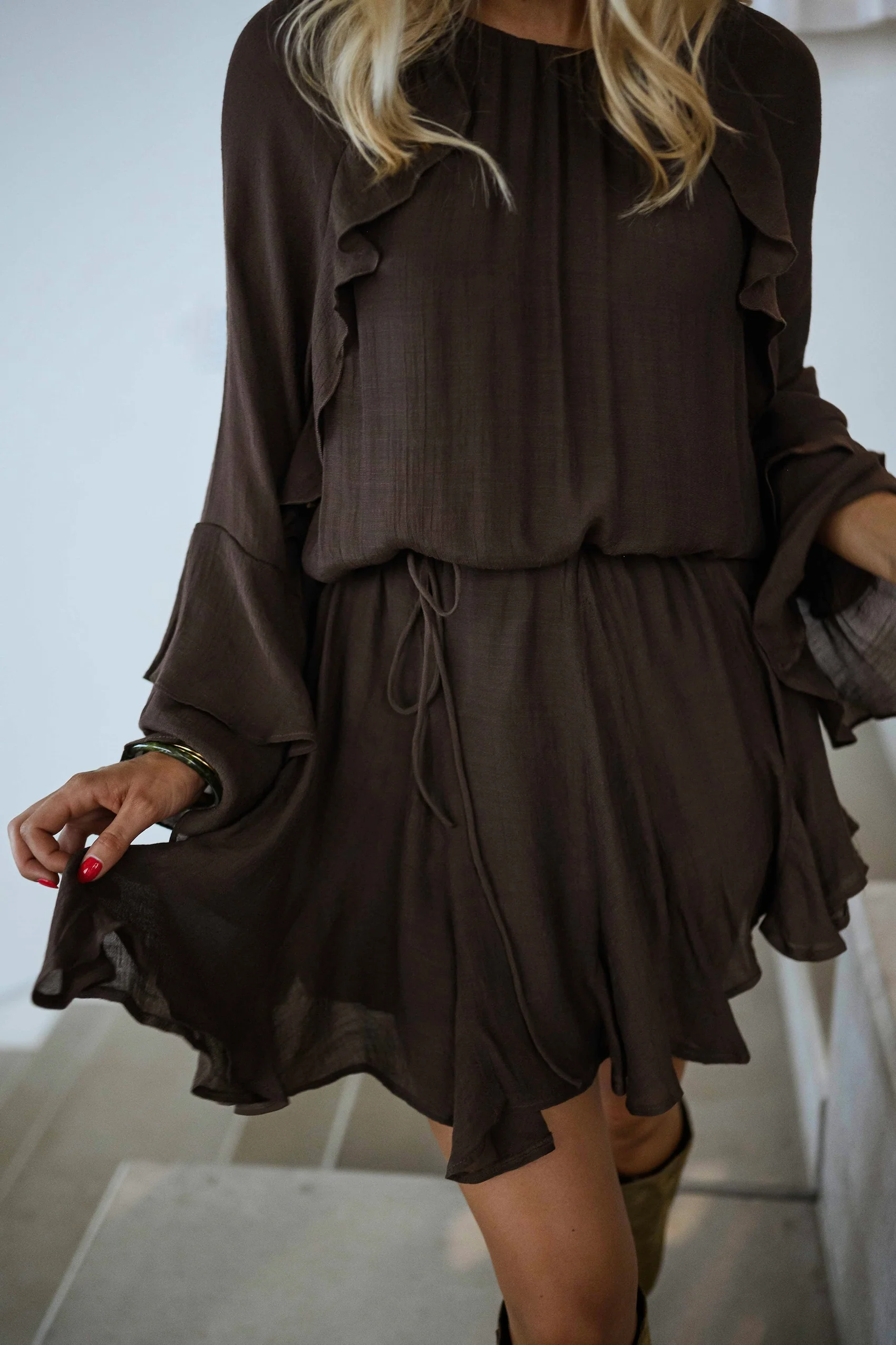 Chocolate Audrina Dress - Image 8