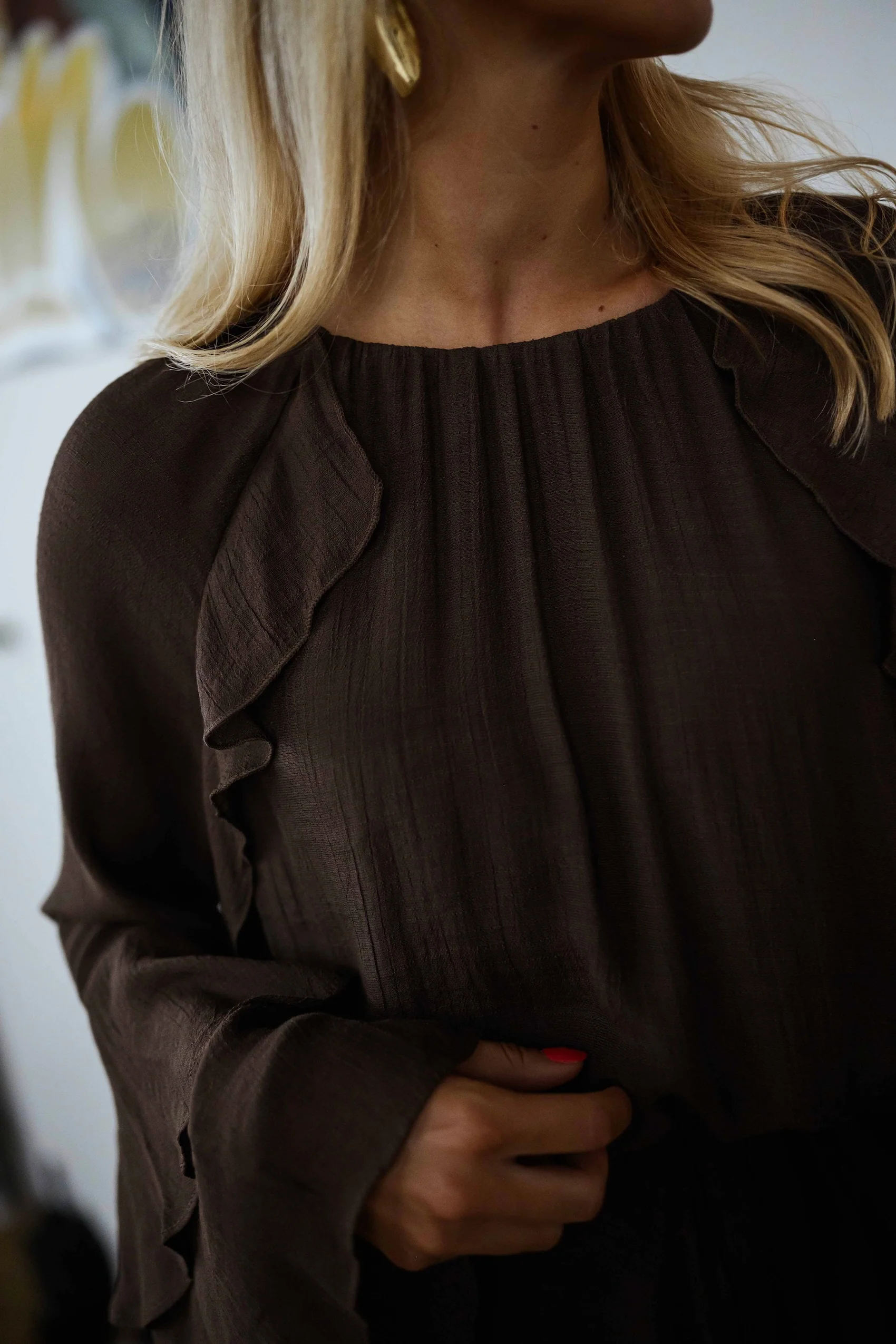 Chocolate Audrina Dress - Image 9