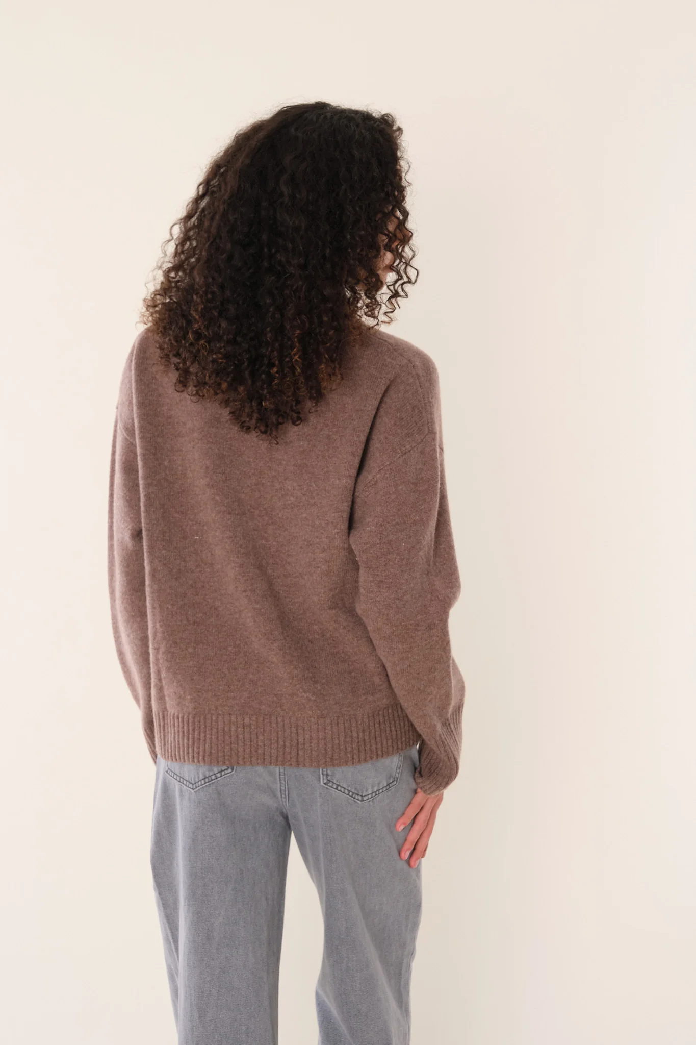 Chocolate Gawen Sweater - Image 5