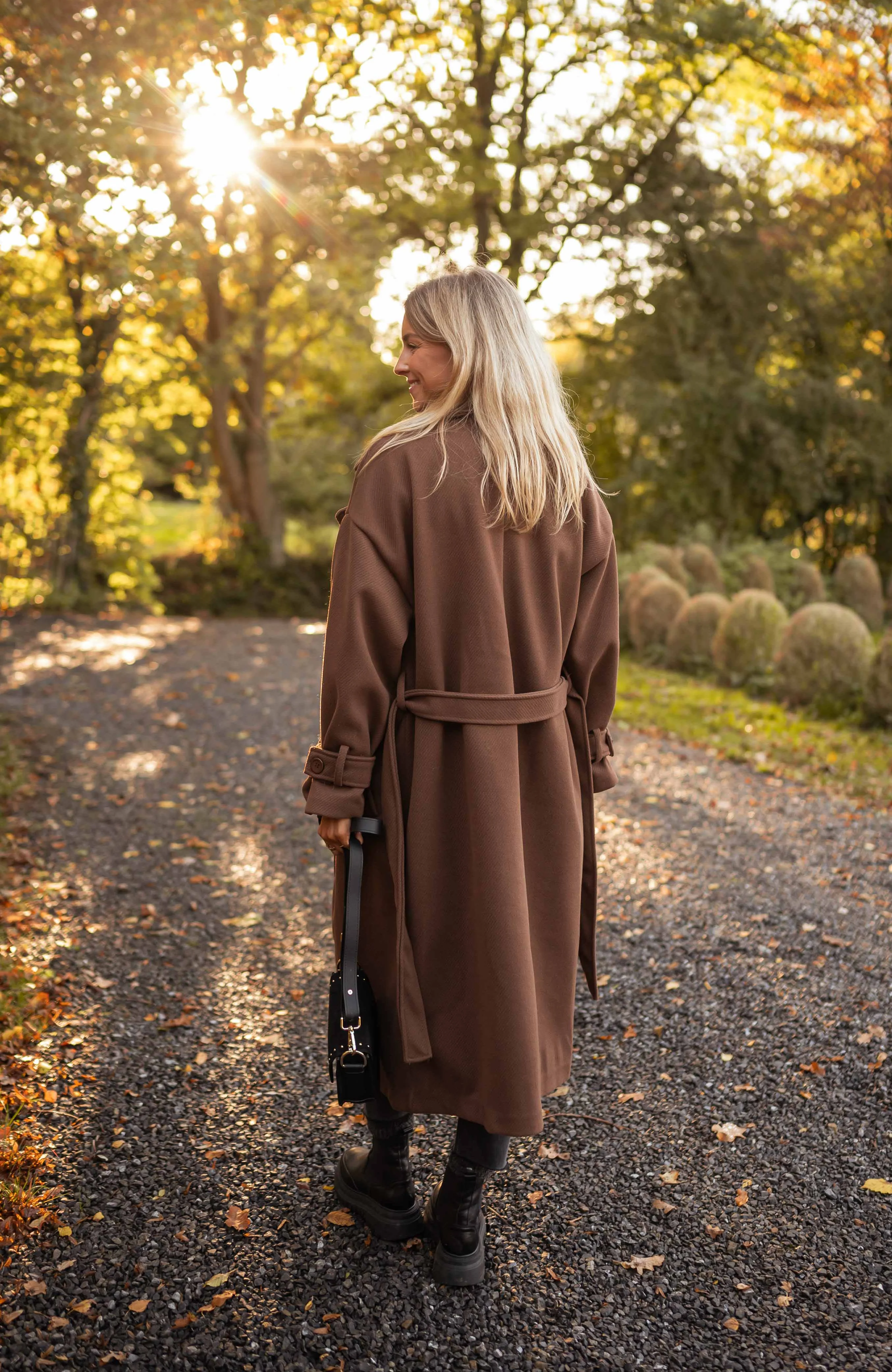 Chocolate Maddy Coat - Image 2
