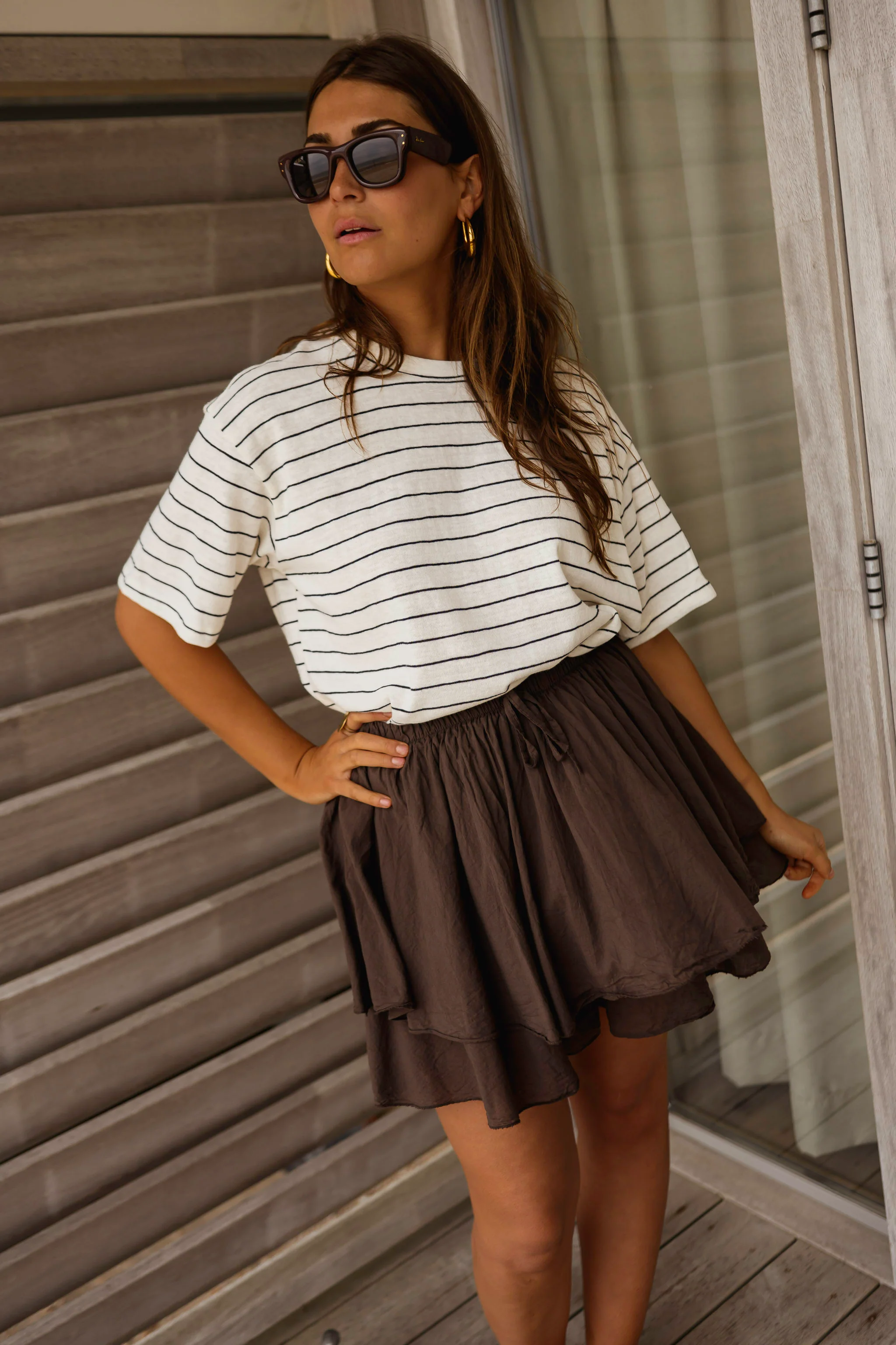 Chocolate Nady Skirt - Image 9
