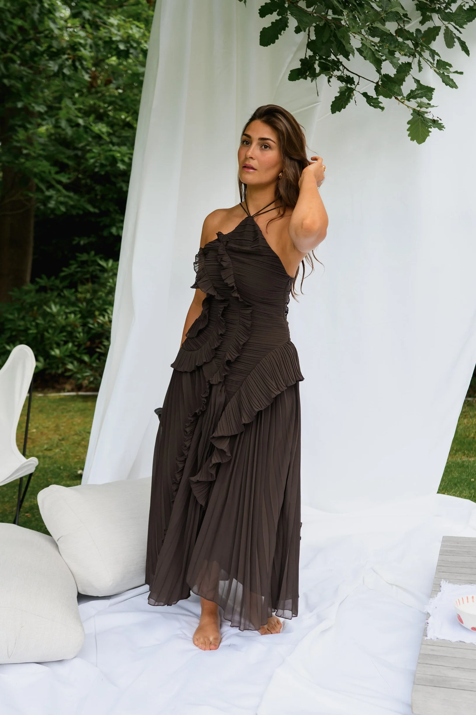 Chocolate Nanci Dress - Image 16
