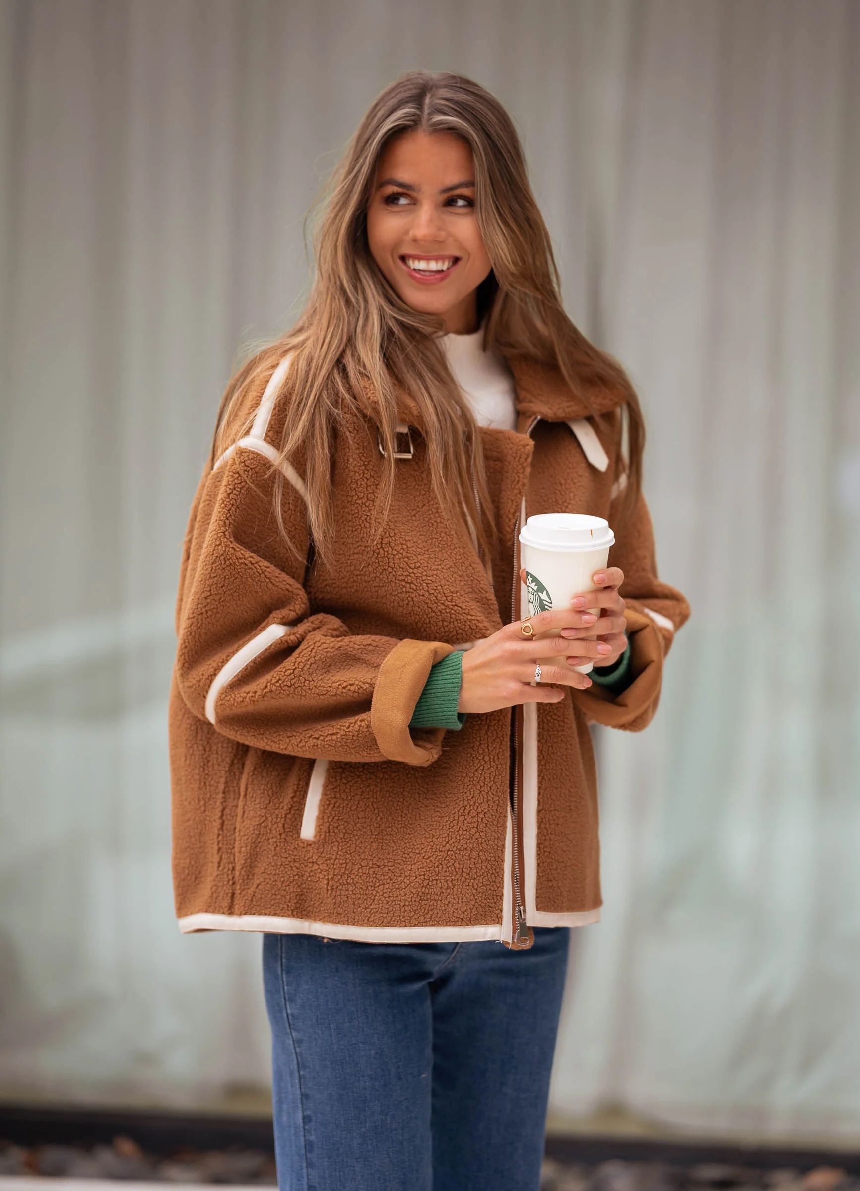 Brown Nita Jacket - Image 6