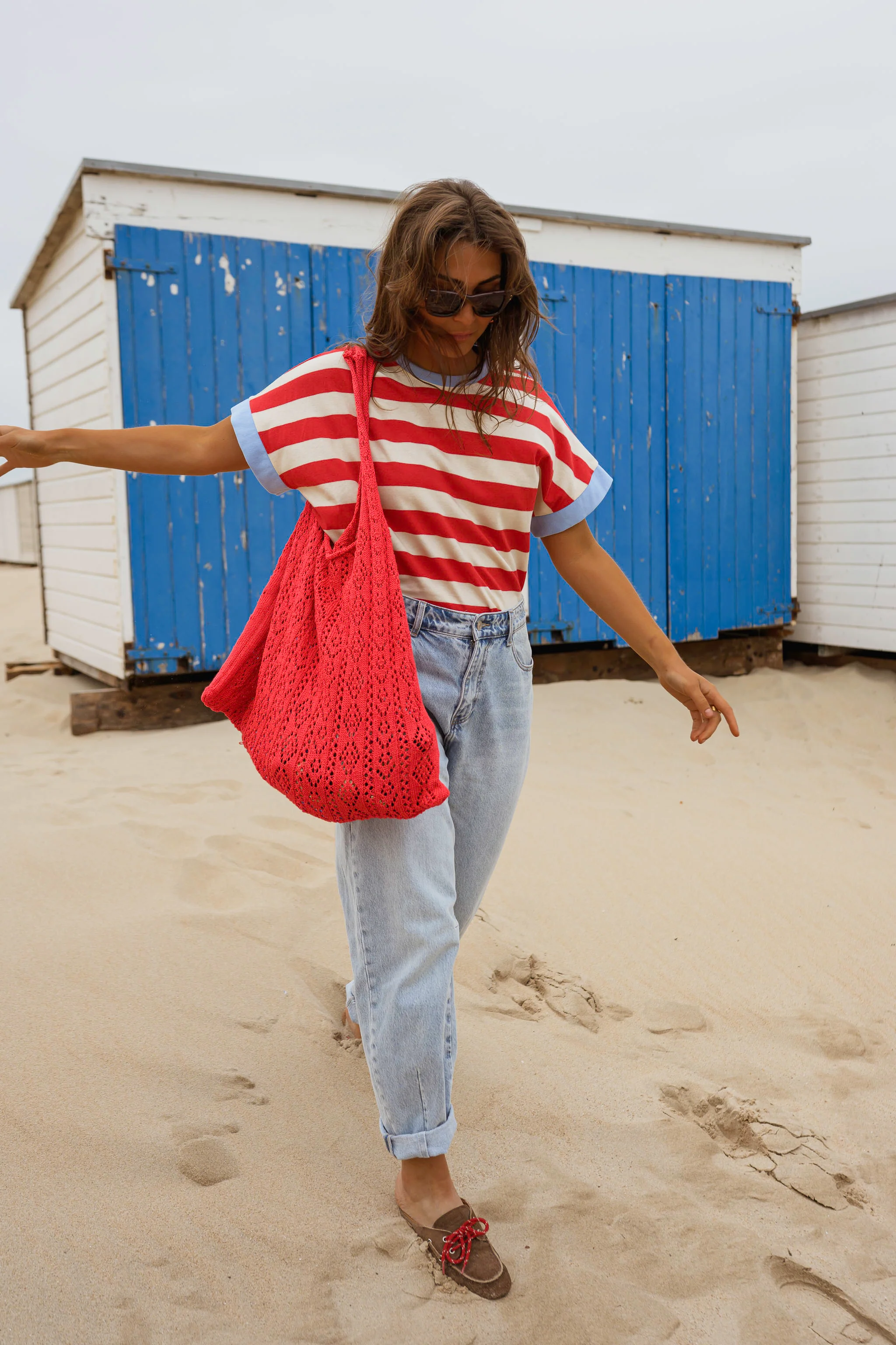 Coral Mesh Summer Bag - Image 3