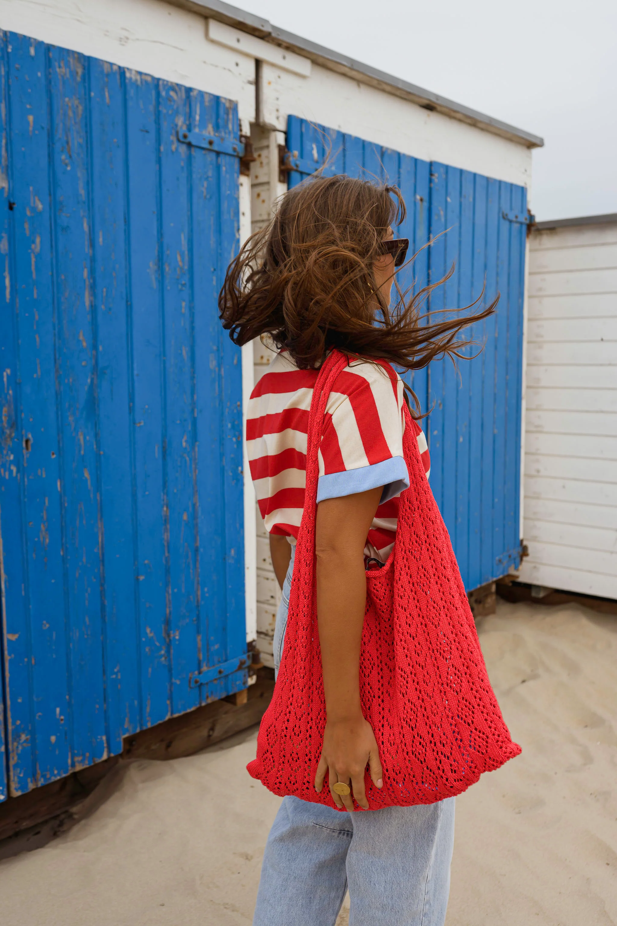 Coral Mesh Summer Bag - Image 5