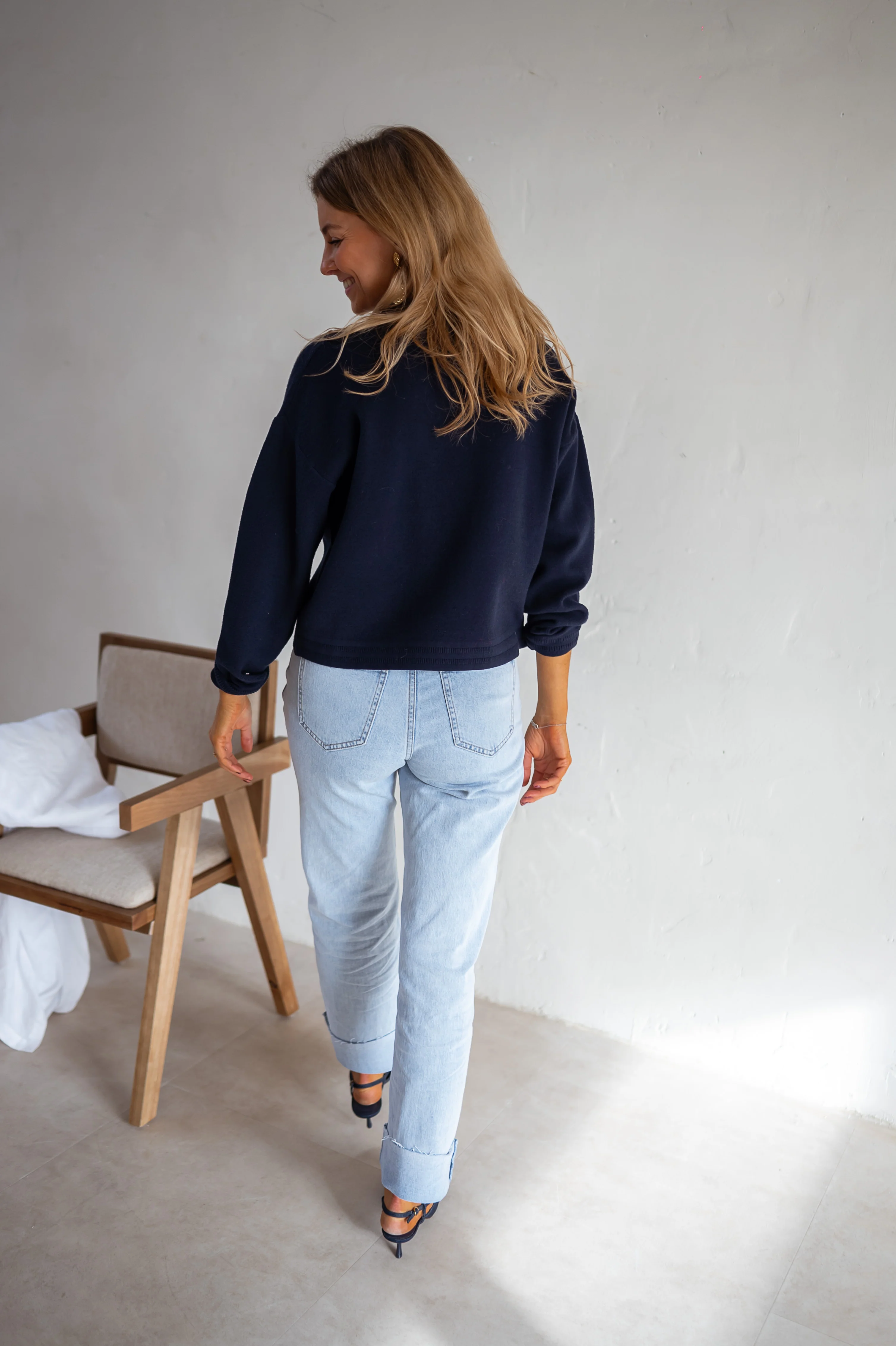 Blue Dara Cardigan - Image 3