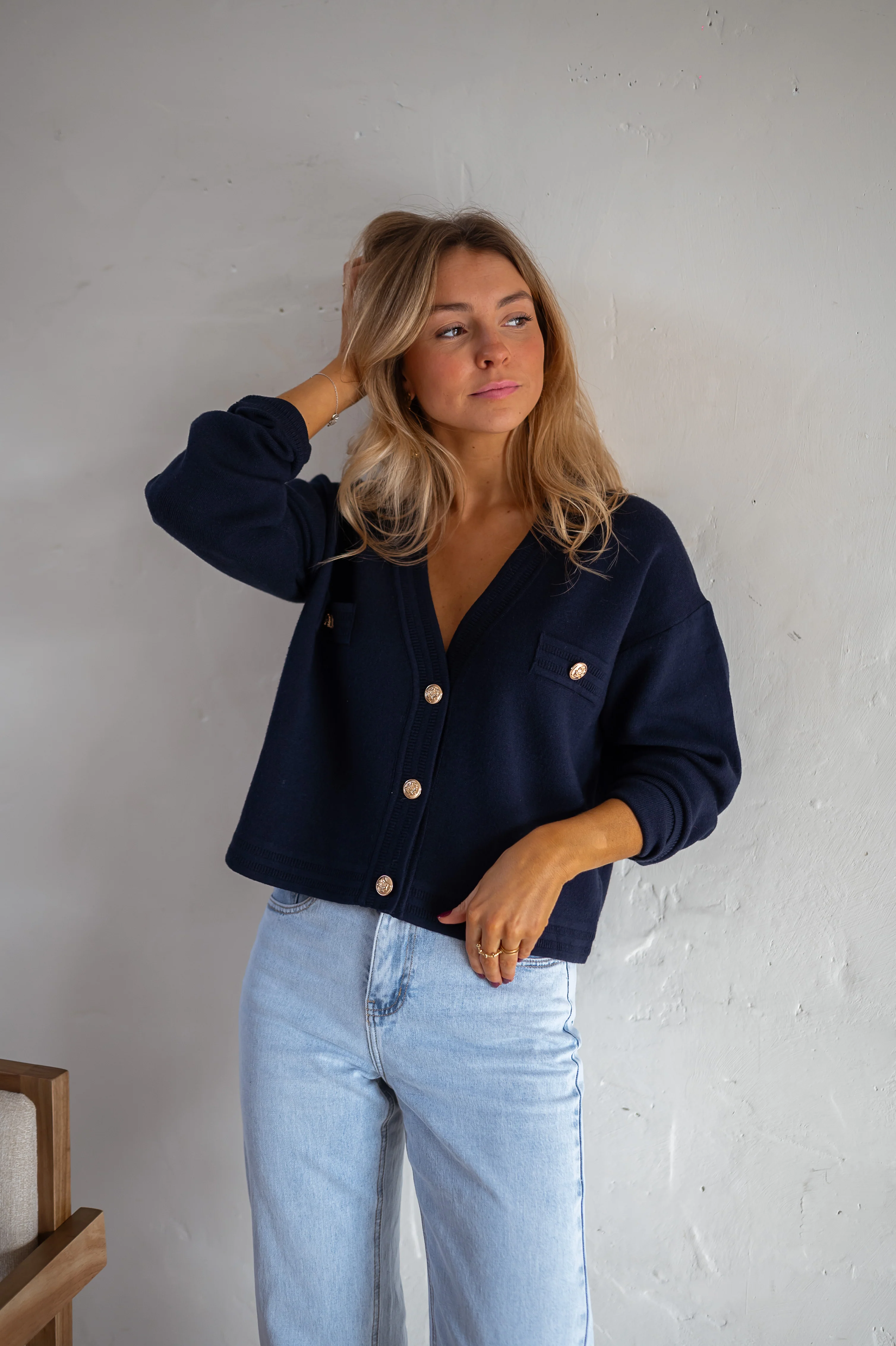 Blue Dara Cardigan - Image 5