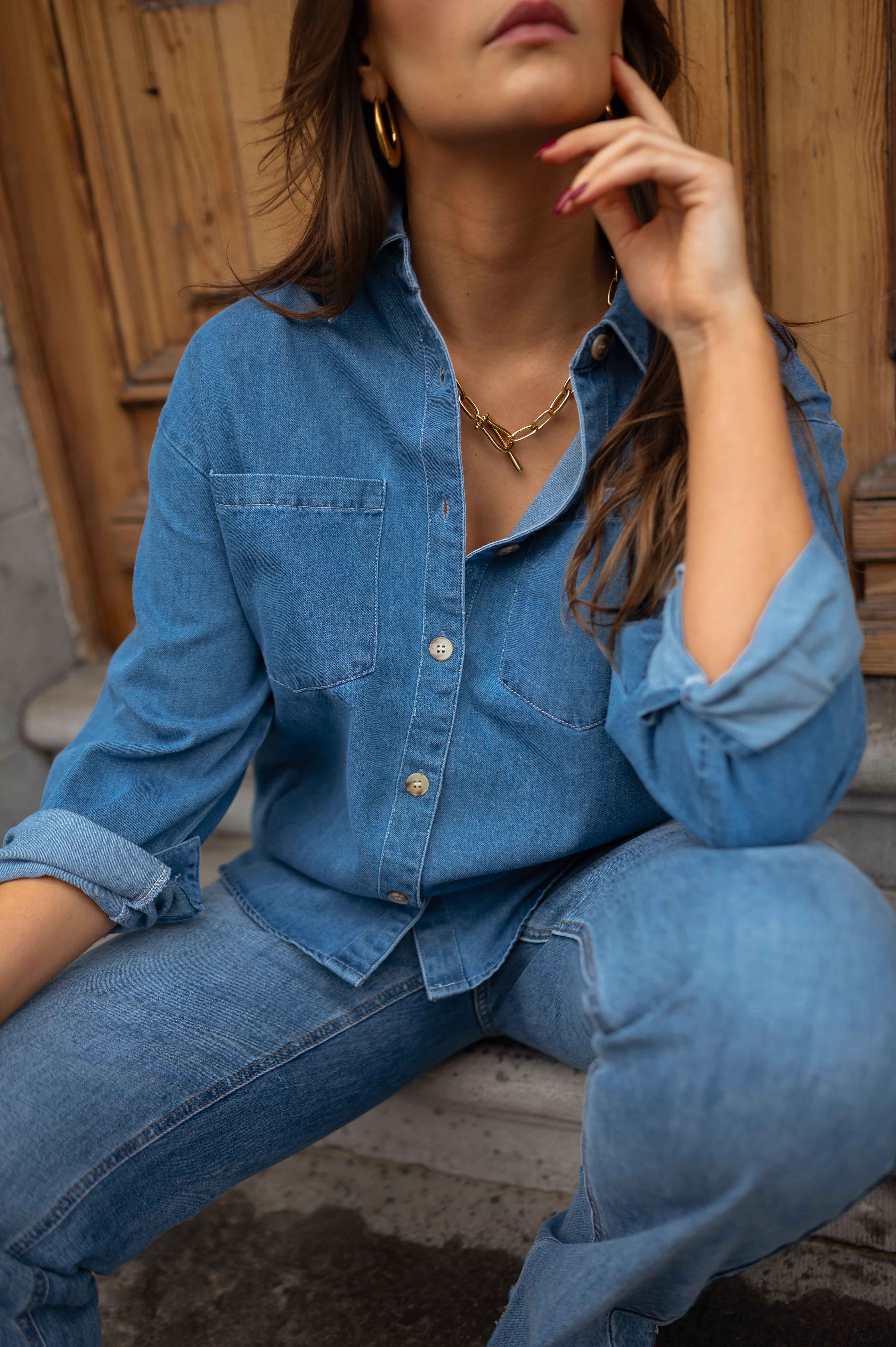 Denim Julia Shirt - Image 11