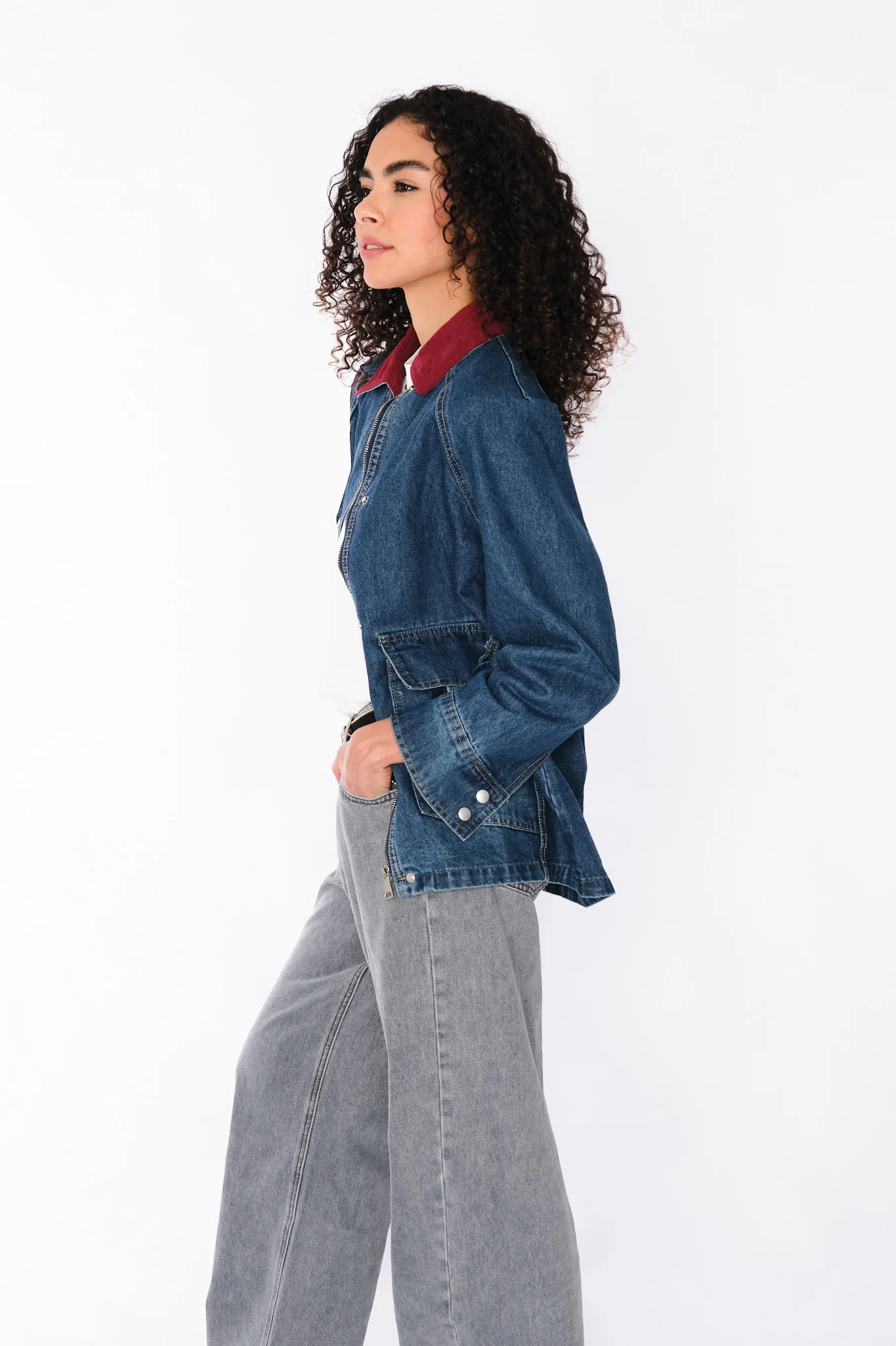 Denim Mindi Jacket - Image 4