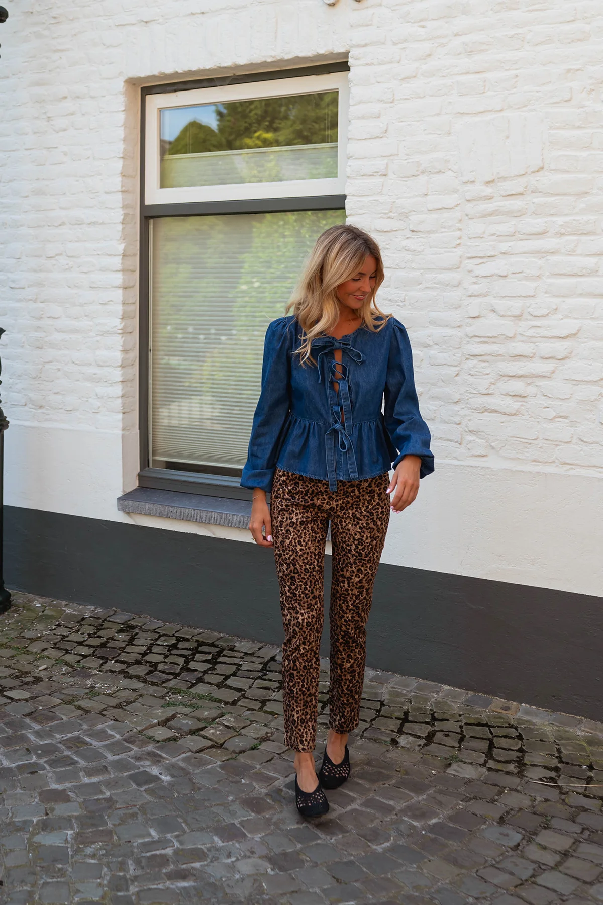 Denim Nyma Blouse - Image 7