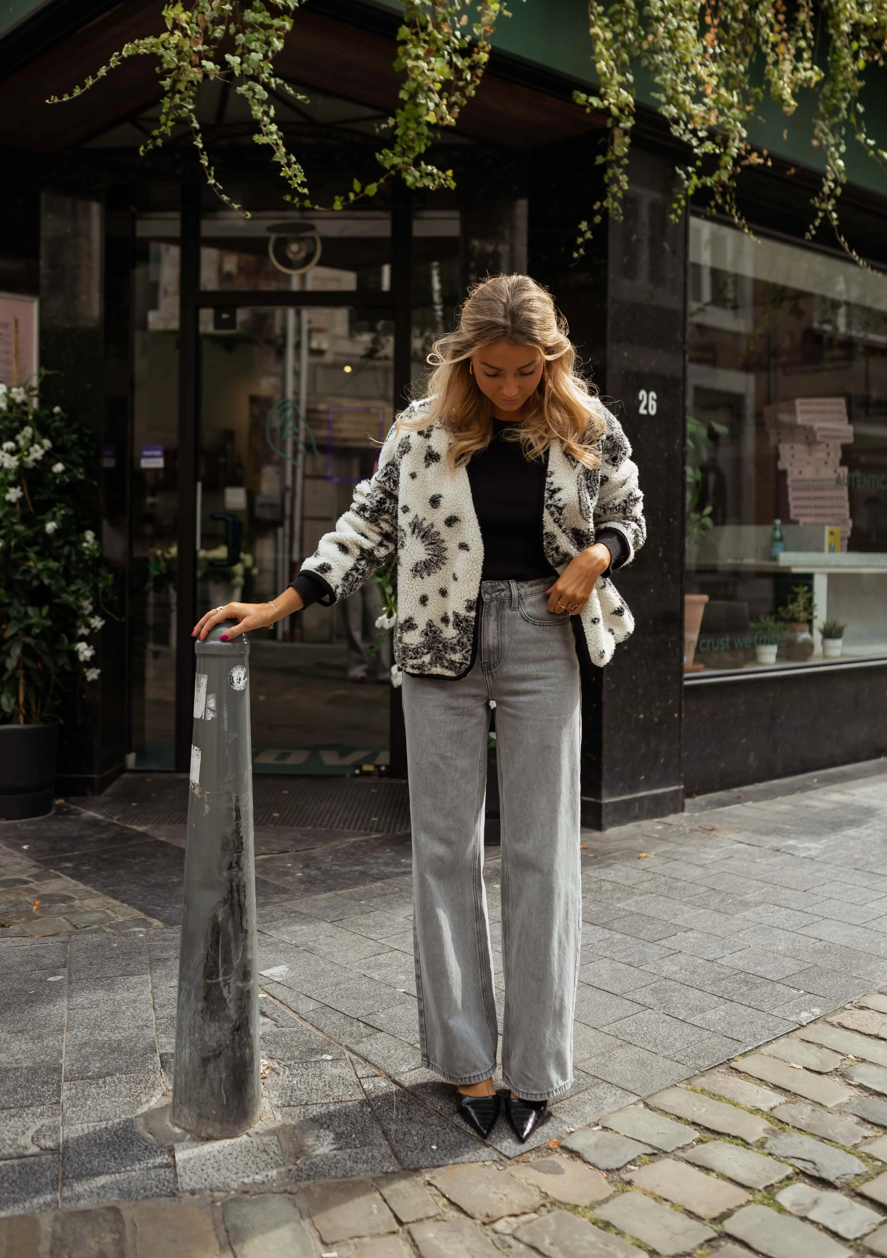 Ecru and Black Kyara Jacket - Image 7
