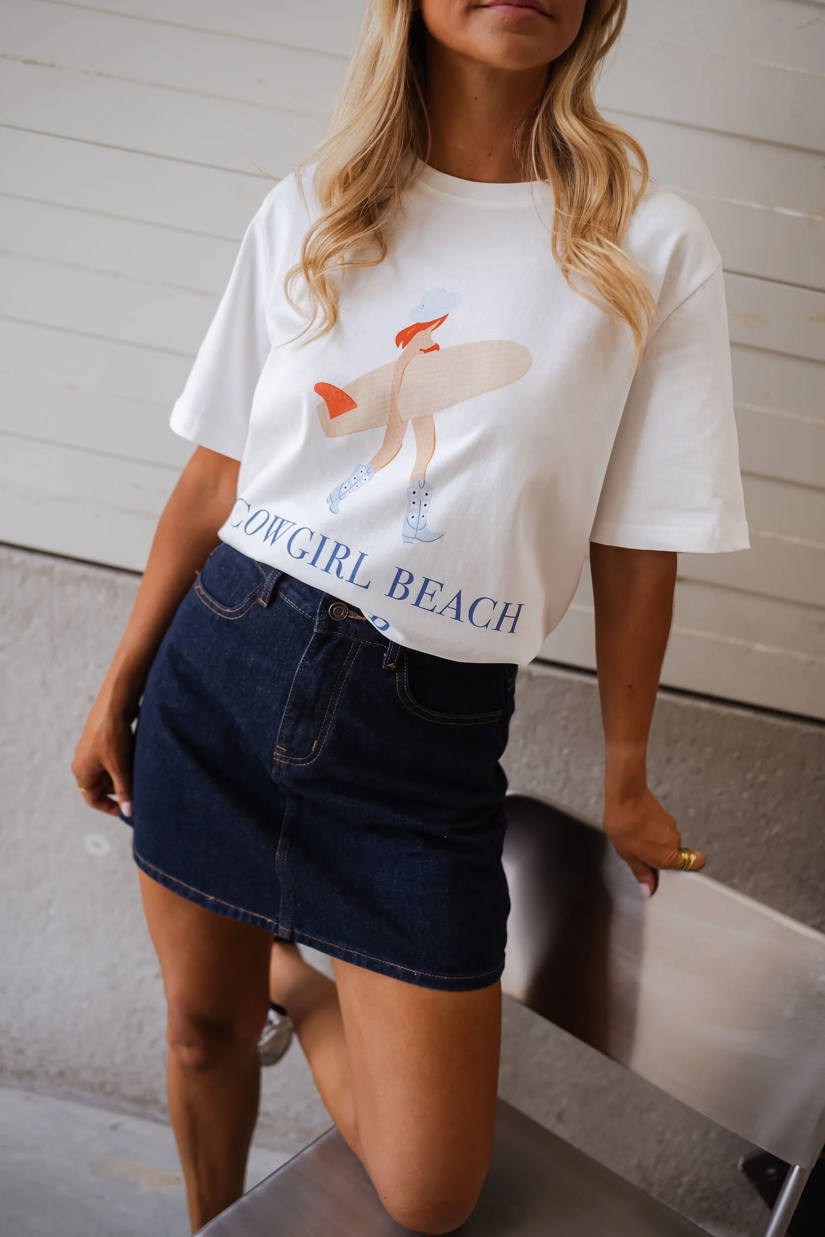 Ecru Cowgirl T-shirt - Image 3
