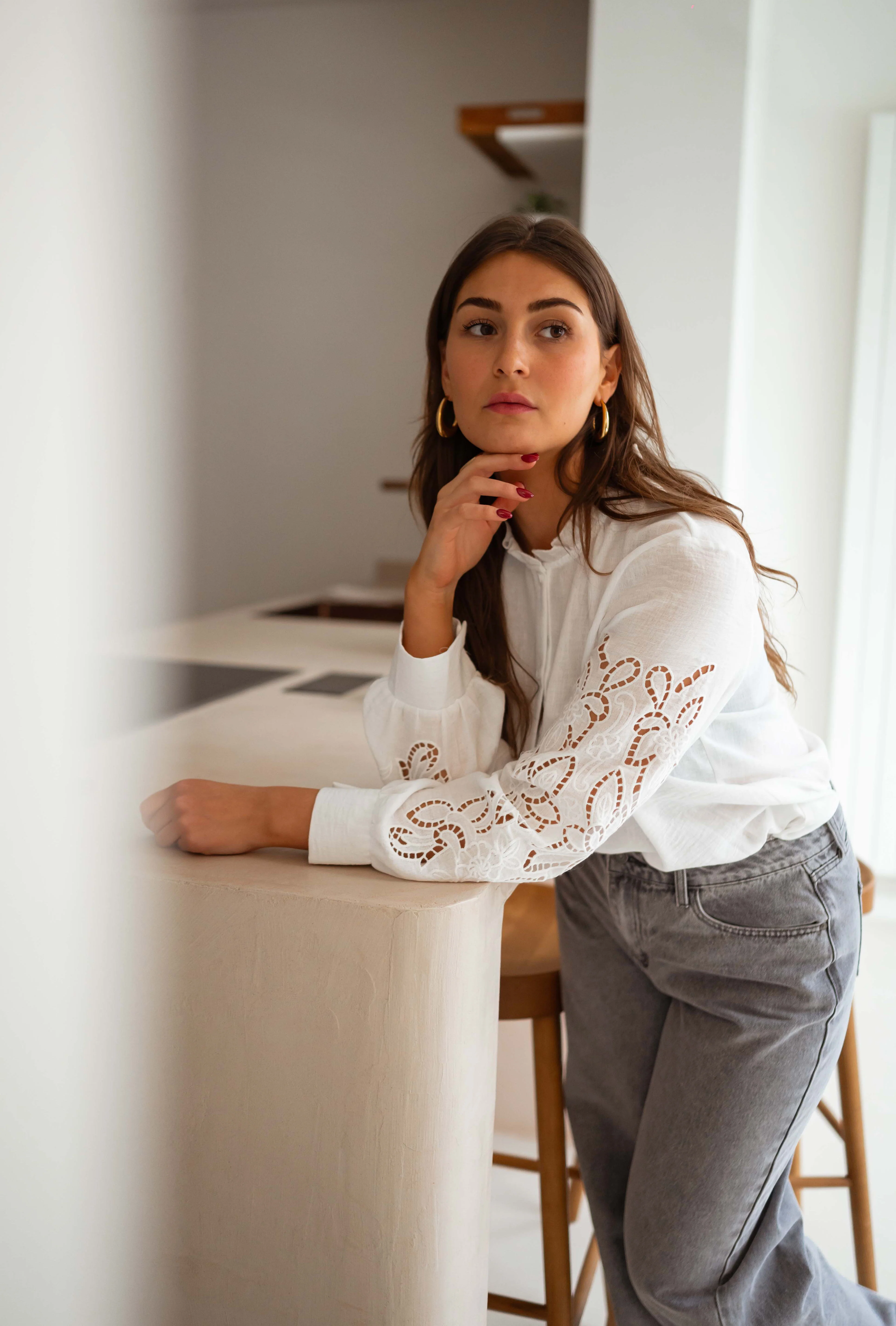 Ecru Ferola Shirt - Image 6