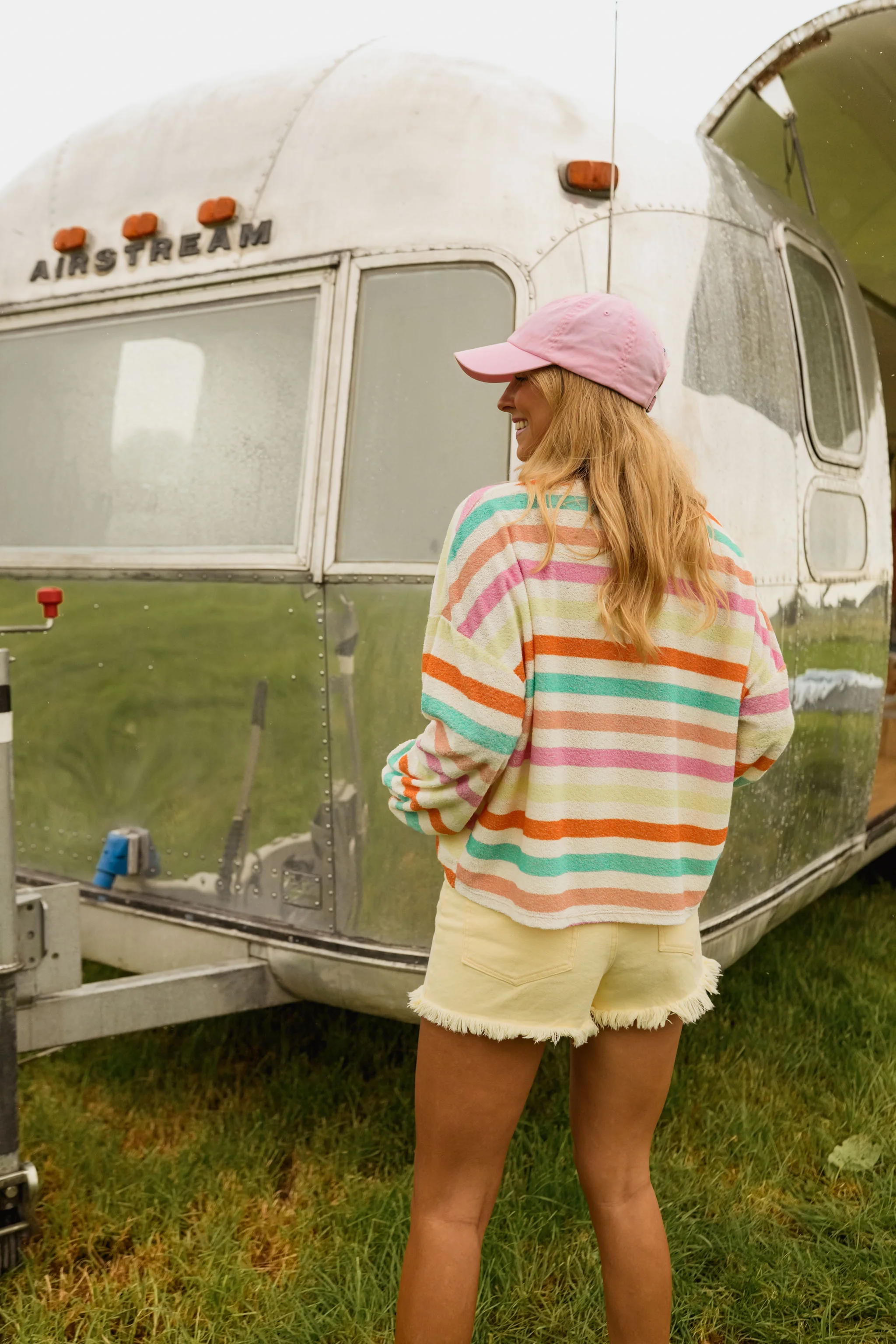 Ecru Striped Dawn Sweater - Image 7