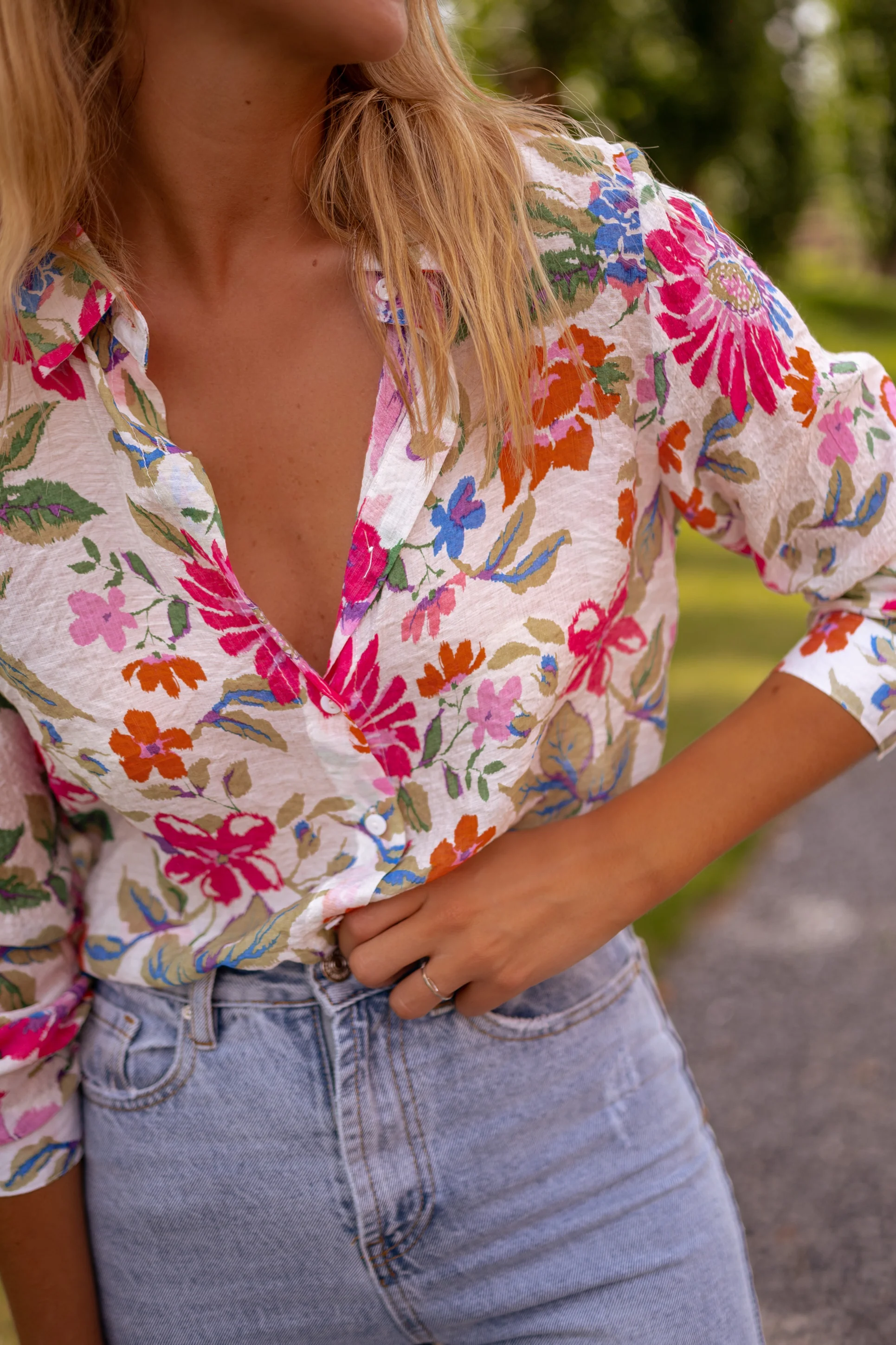 Floral Edda Shirt - Image 3