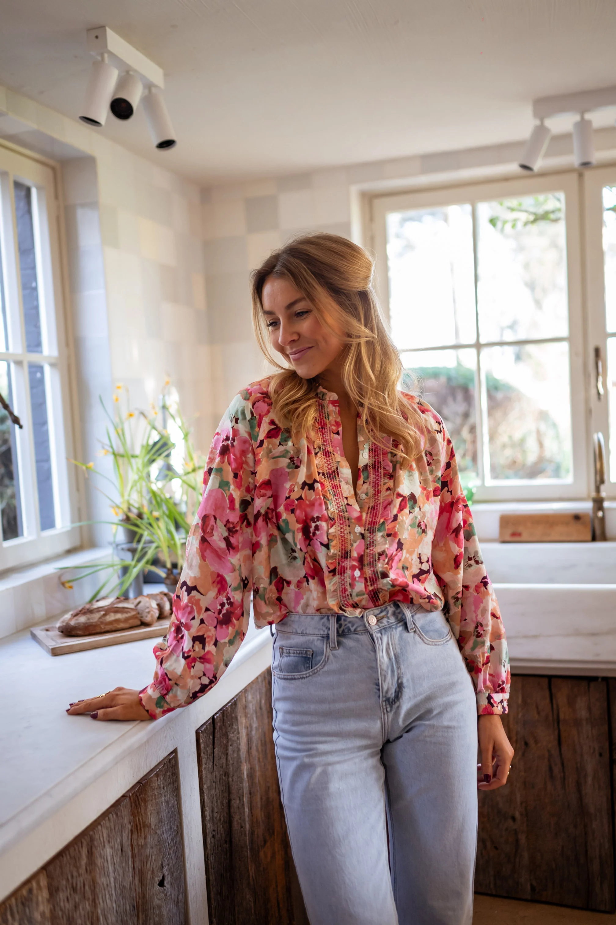 Floral Elvina Blouse - Image 3