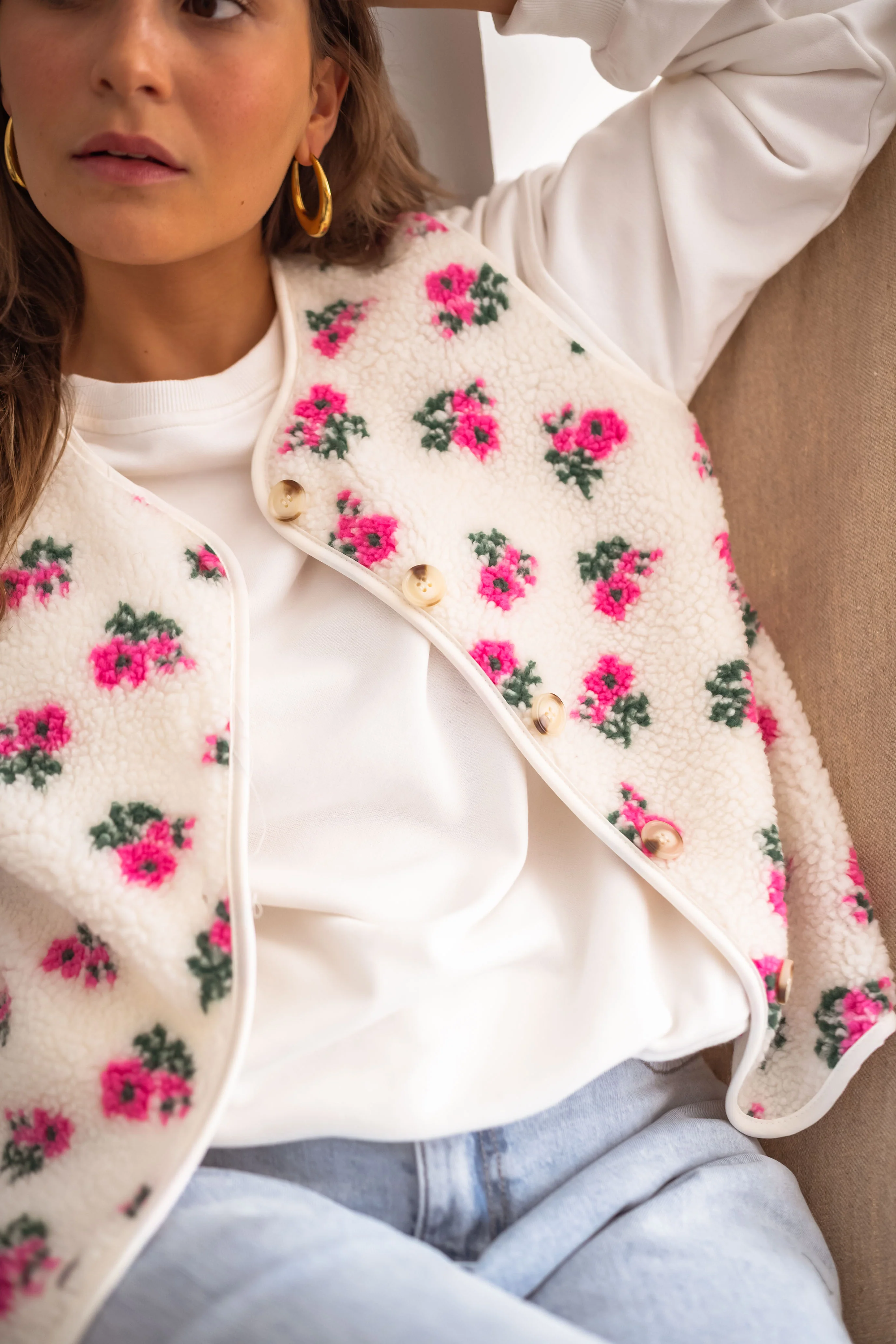 Floral Linda Vest - Image 3