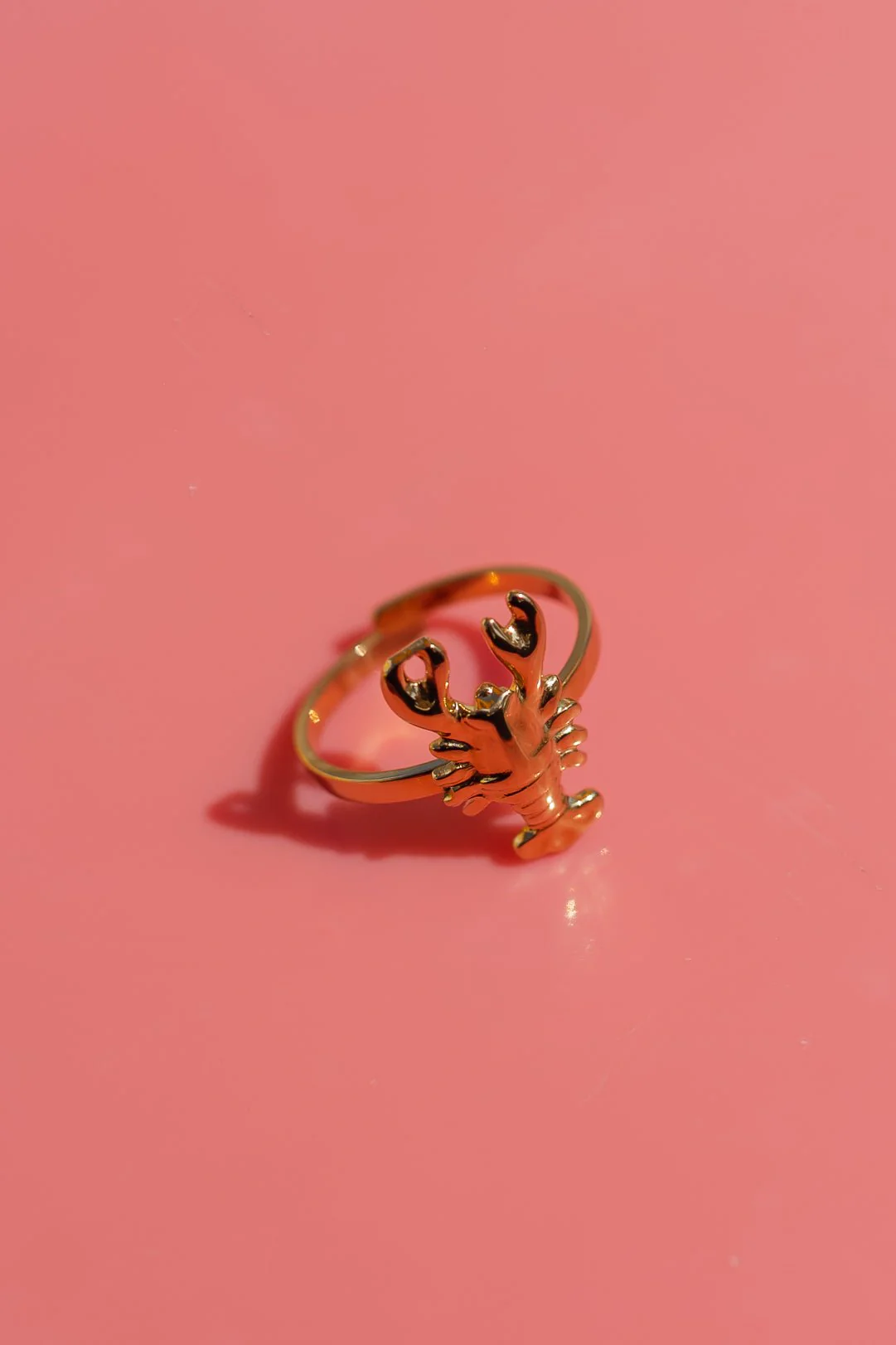 Golden Lobster Ring - Image 2