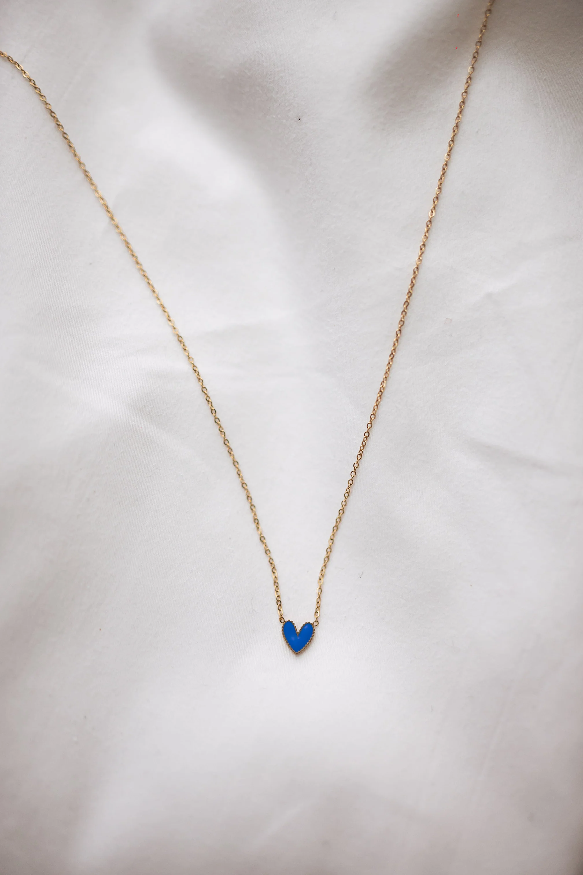 Golden and Blue Blair Necklace - Image 2