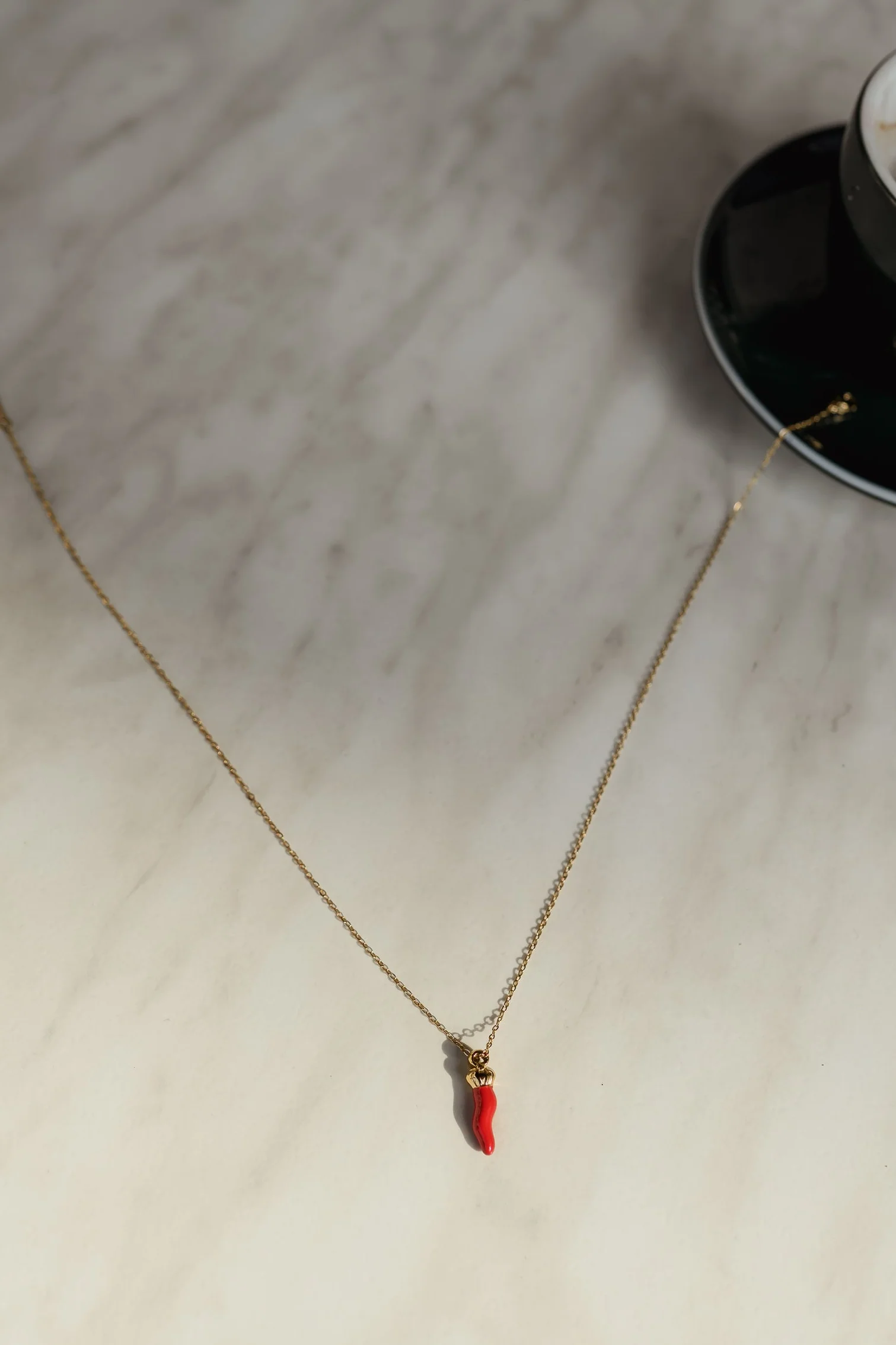 Golden Chili Necklace - Image 2