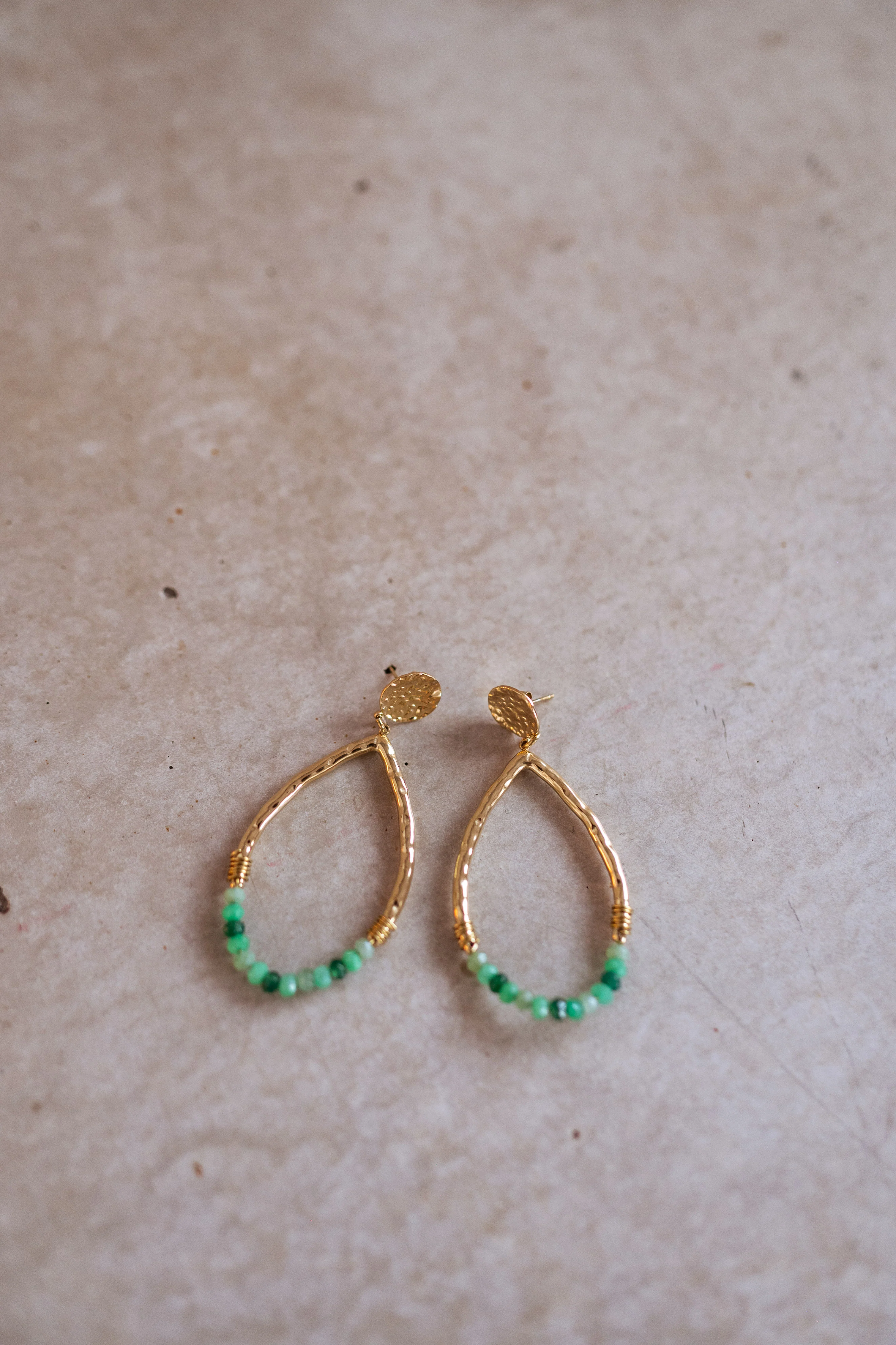Golden Klaro Earrings - Image 3