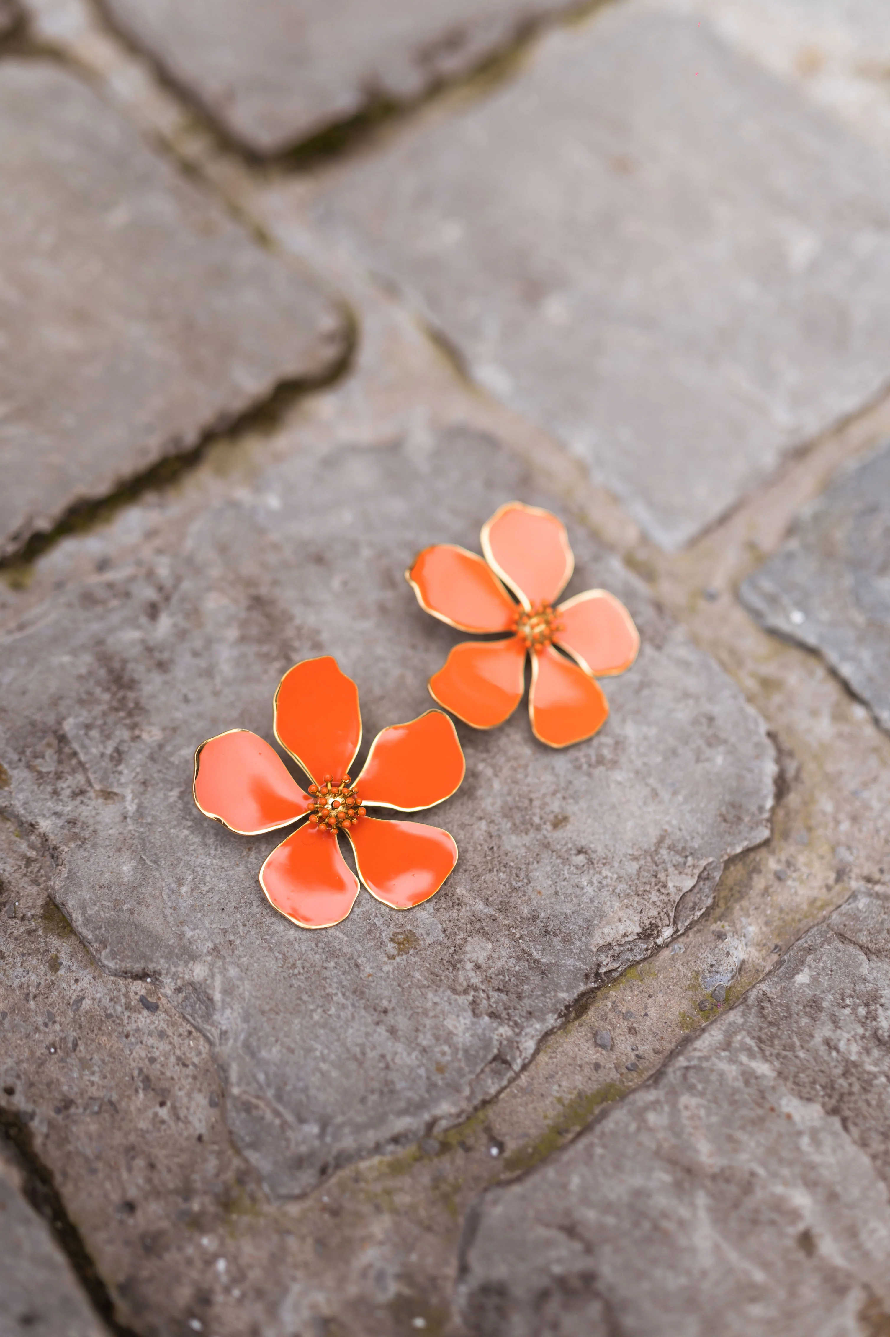 Golden Myrla Earrings - Image 2