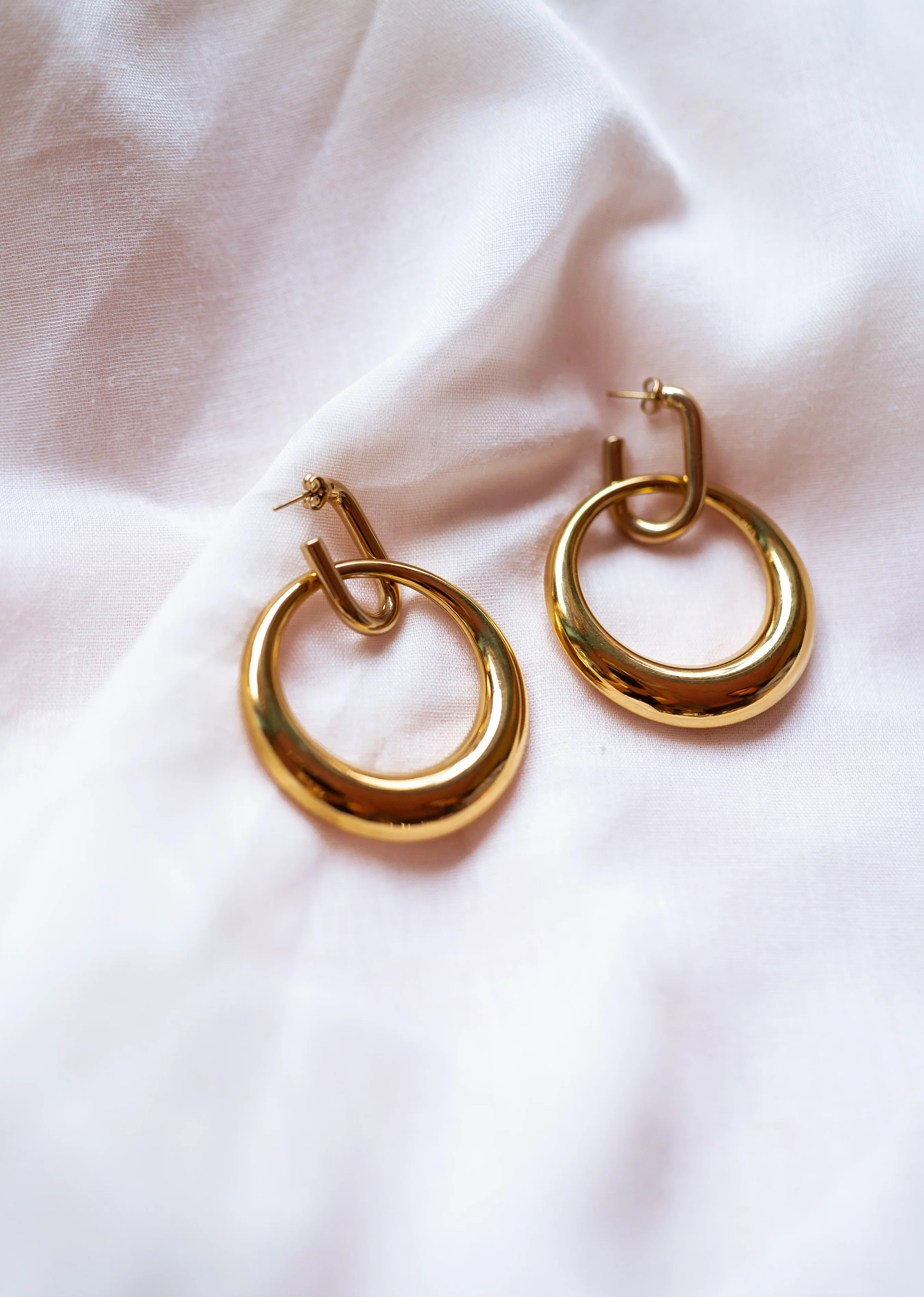 Golden Sandy Earrings - Image 2