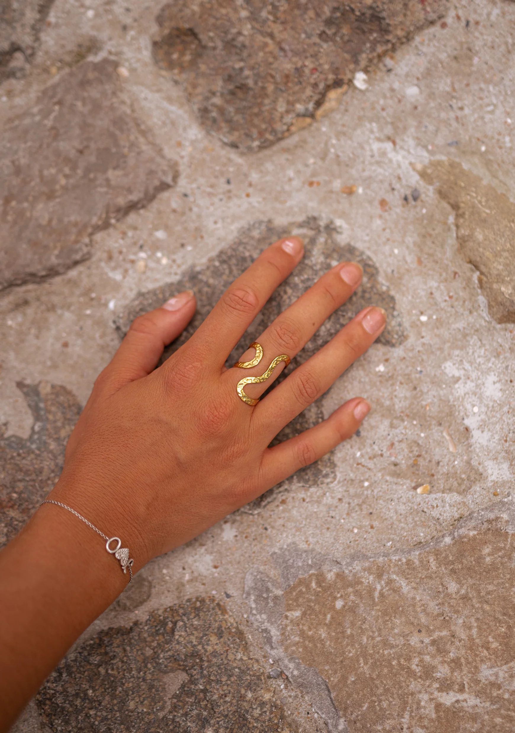 Golden Zazy Ring - Image 2