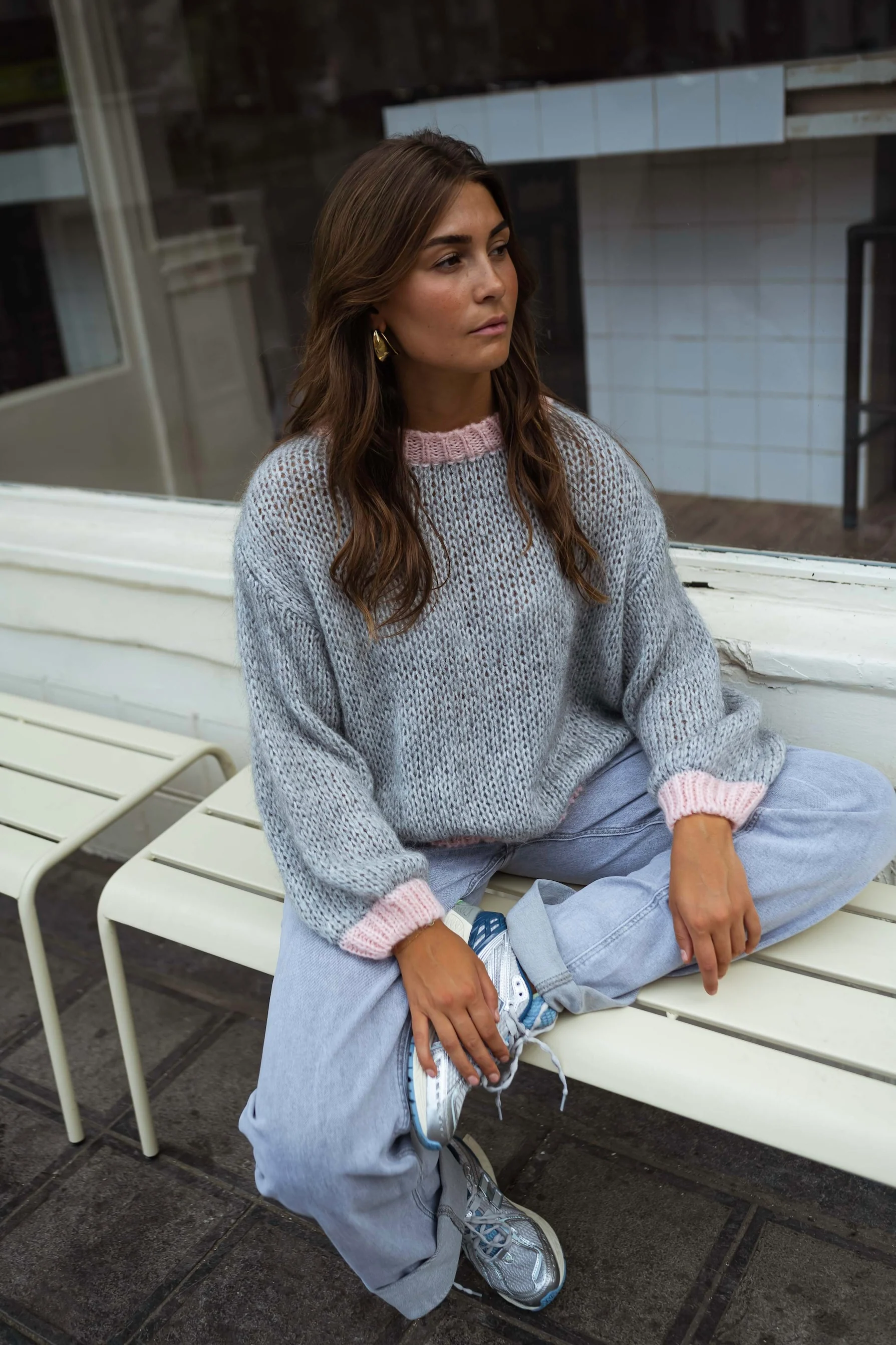 Grey Suzanne Sweater - Image 3