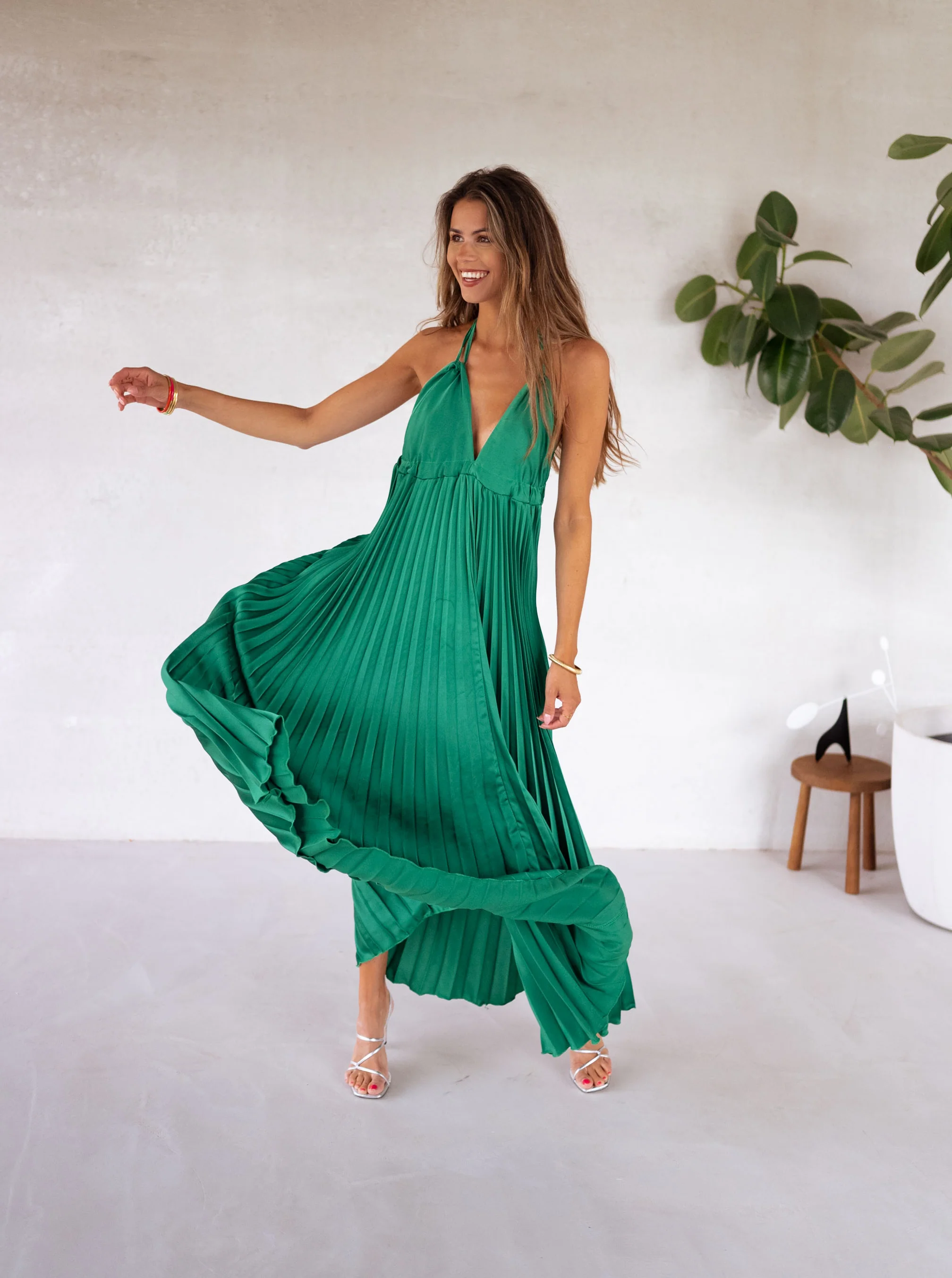 Green Evida Dress - Image 6