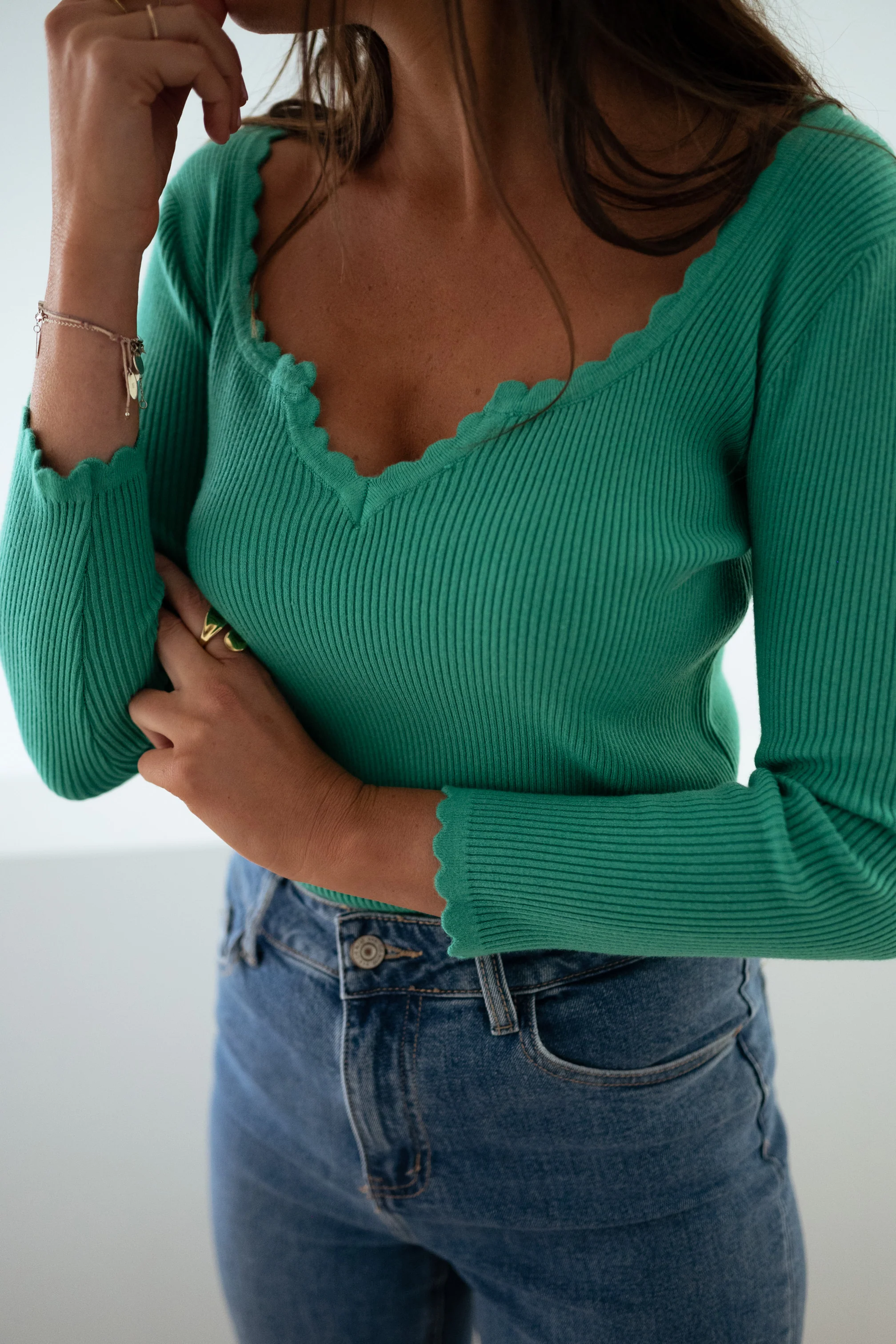 Green Gustin Sweater - Image 3