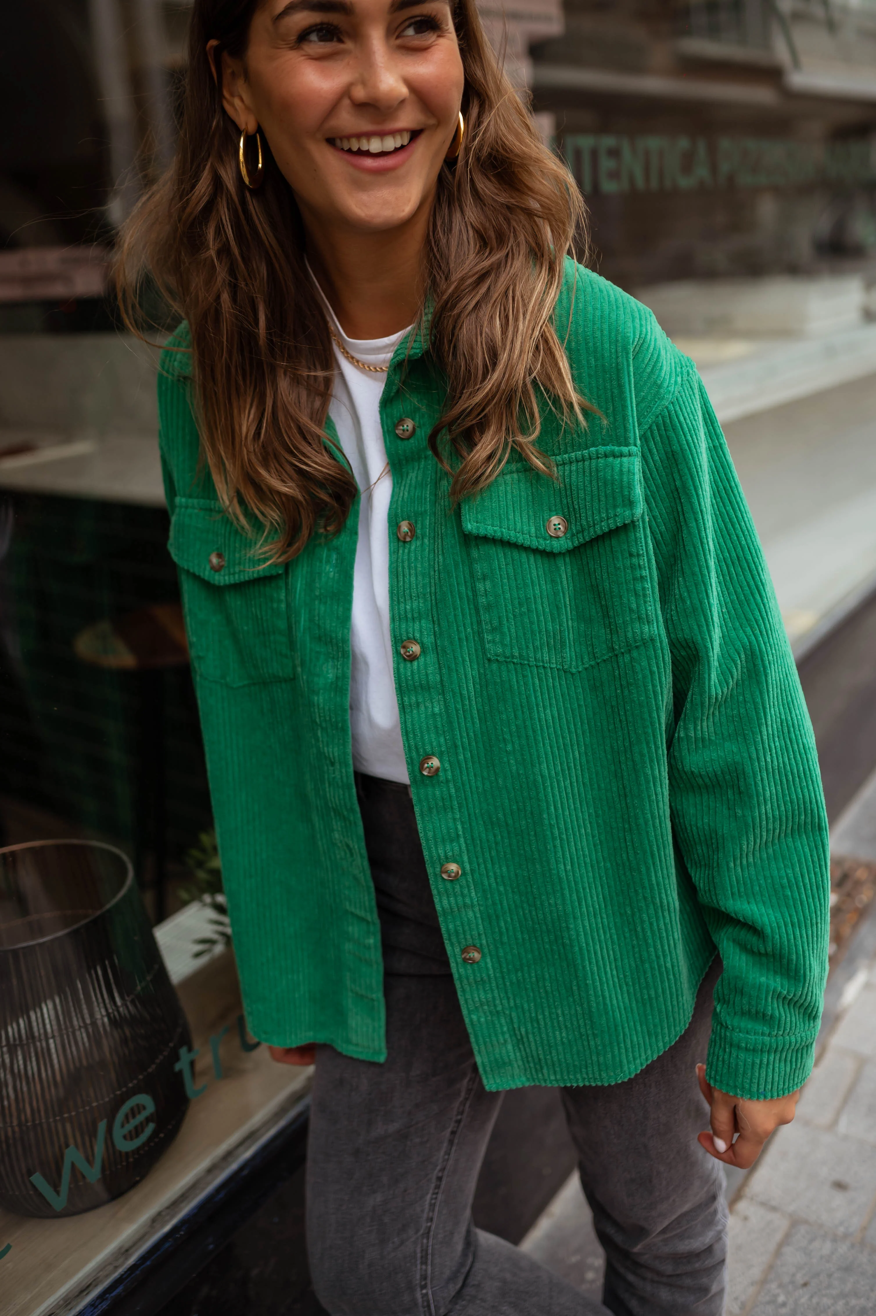 Green Louana Overshirt - Image 8