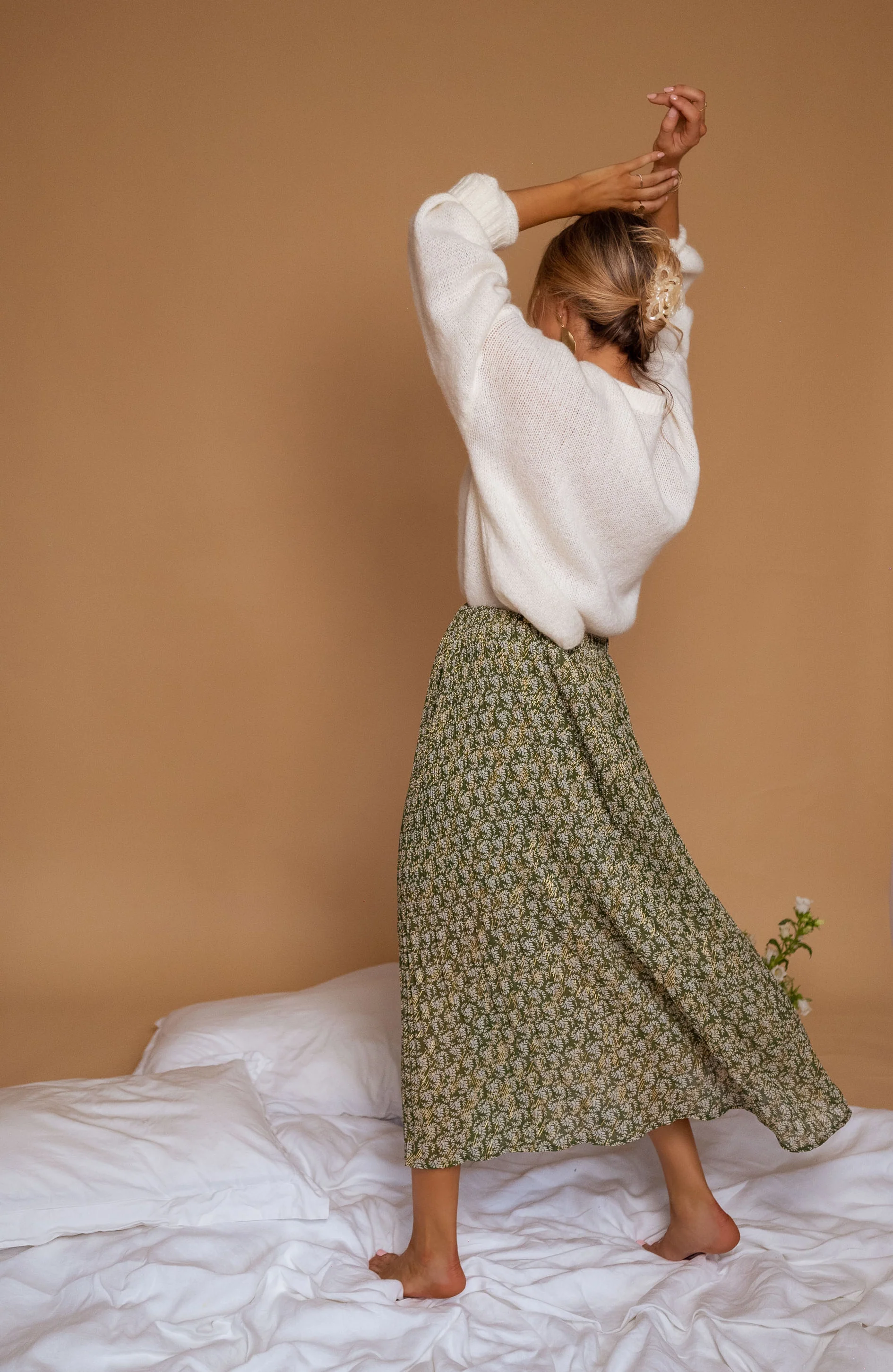 Green Moriane Skirt - Image 3