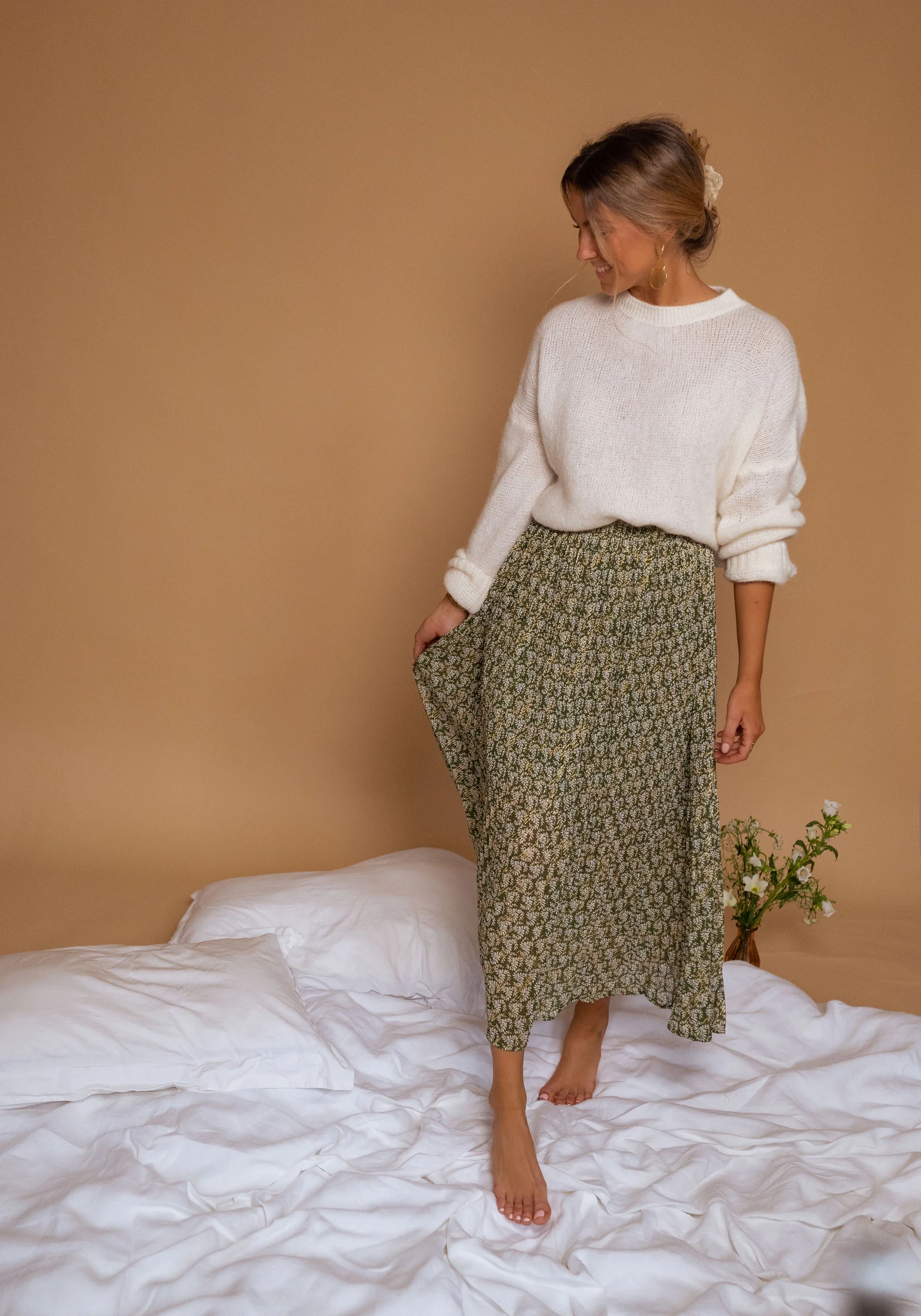 Green Moriane Skirt - Image 4