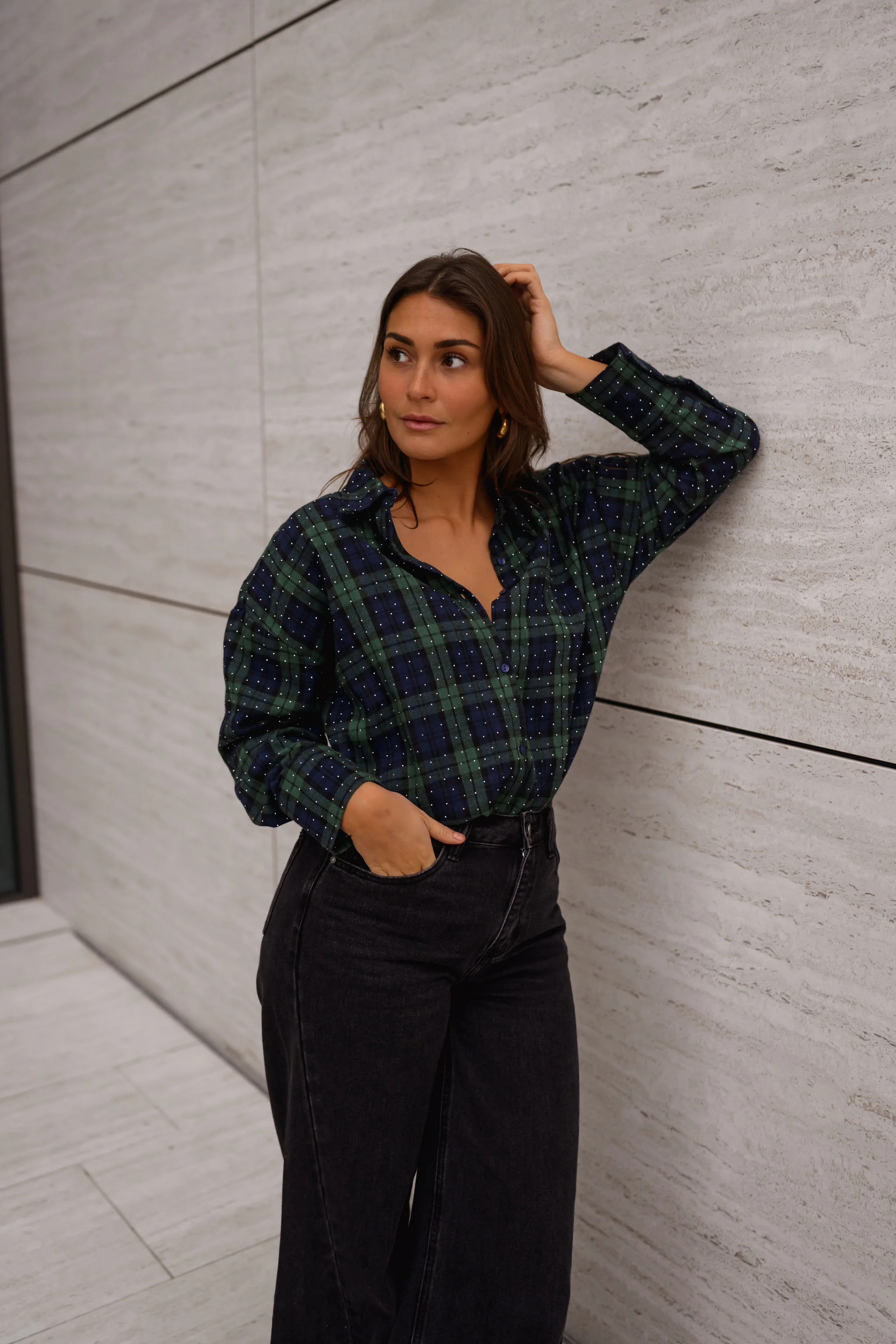 Green Plaid Dicki Shirt - Image 5