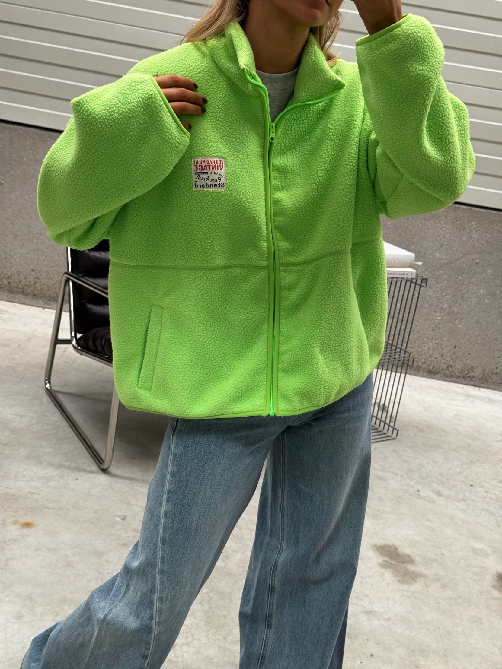 Green Sevan Fleece Jacket - Image 11
