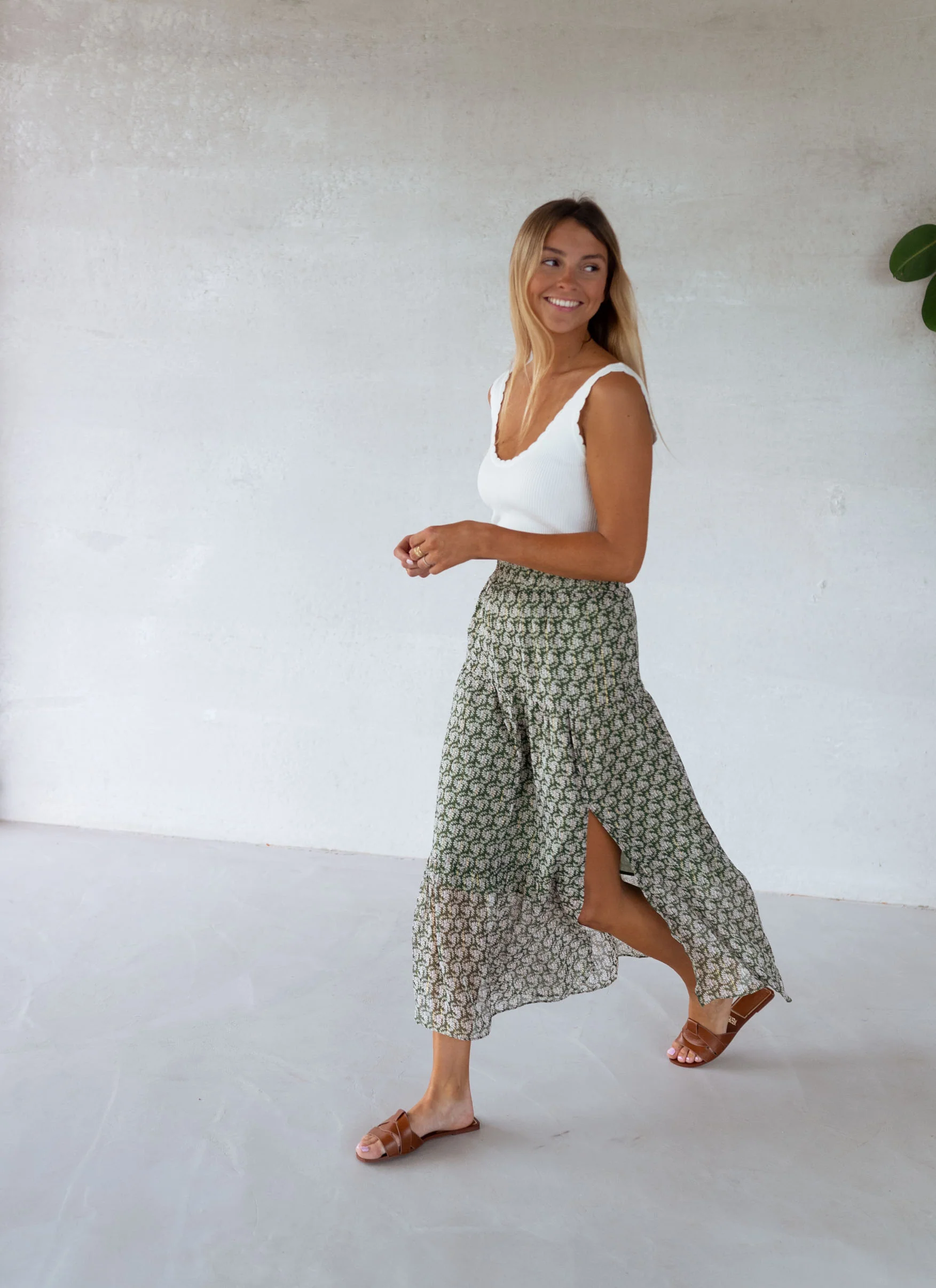 Green Zoe Skirt - Image 3