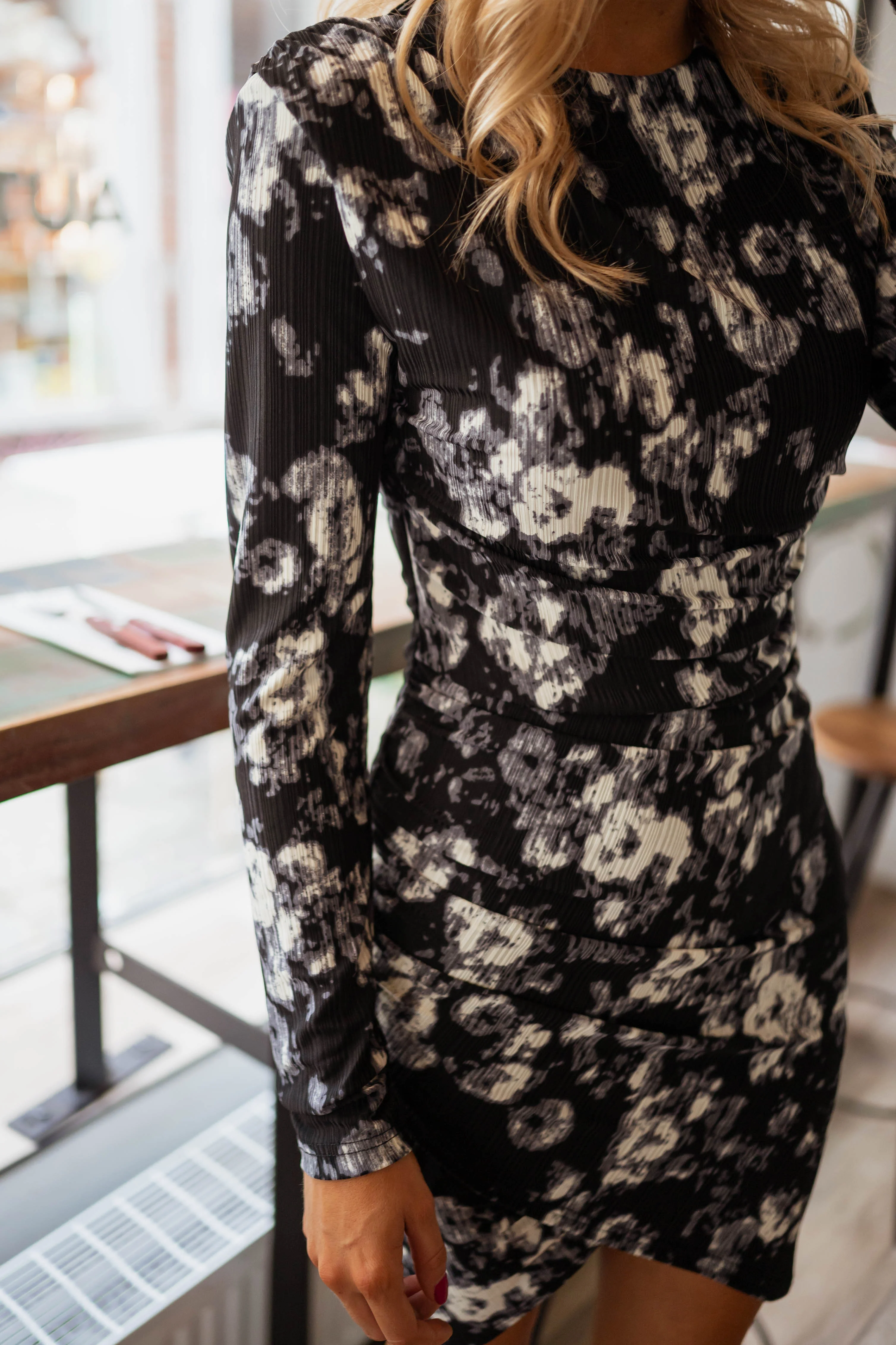Grey and Black Dania Dress - Image 7