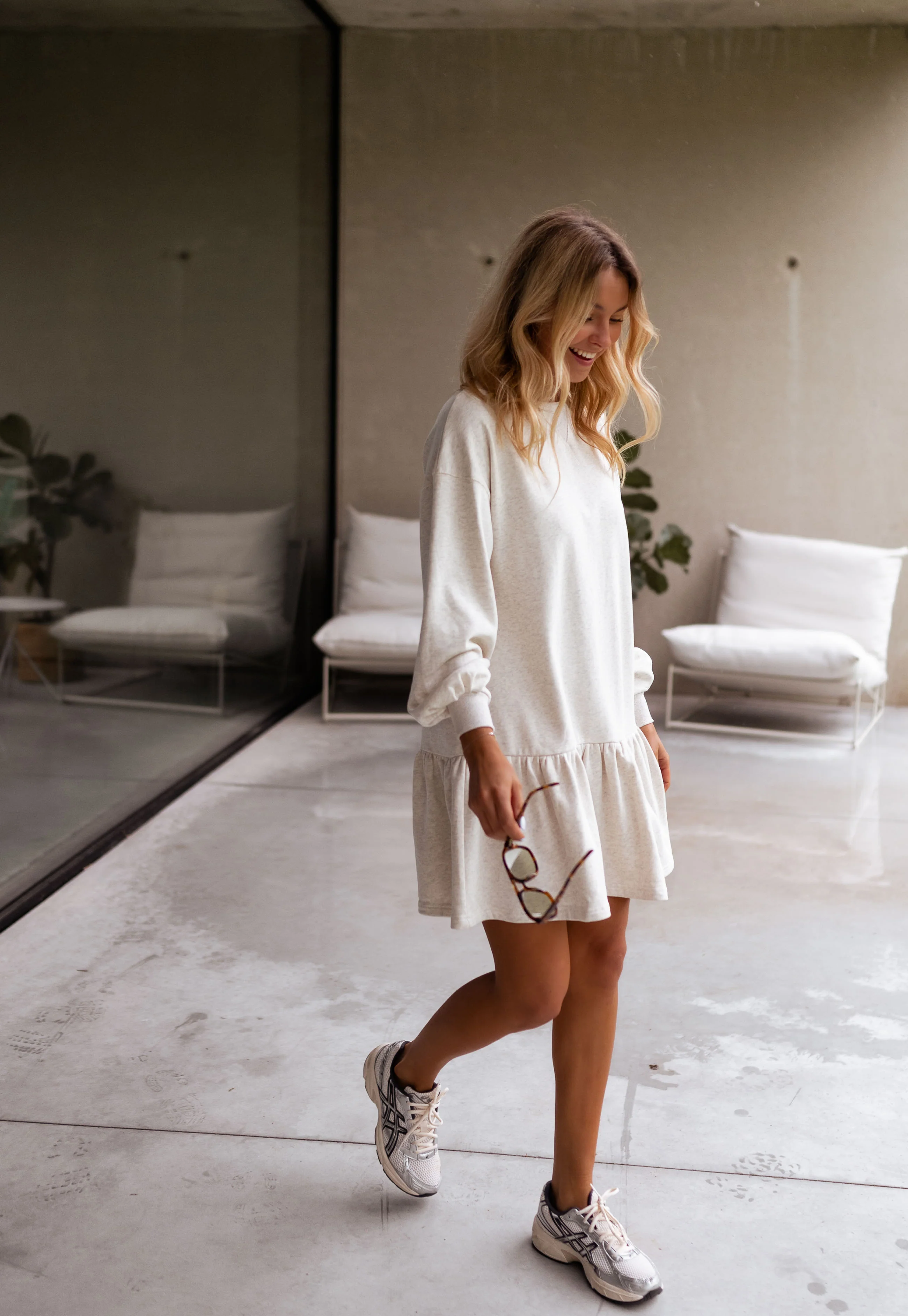 Grey Bertina Sweater Dress - Image 5