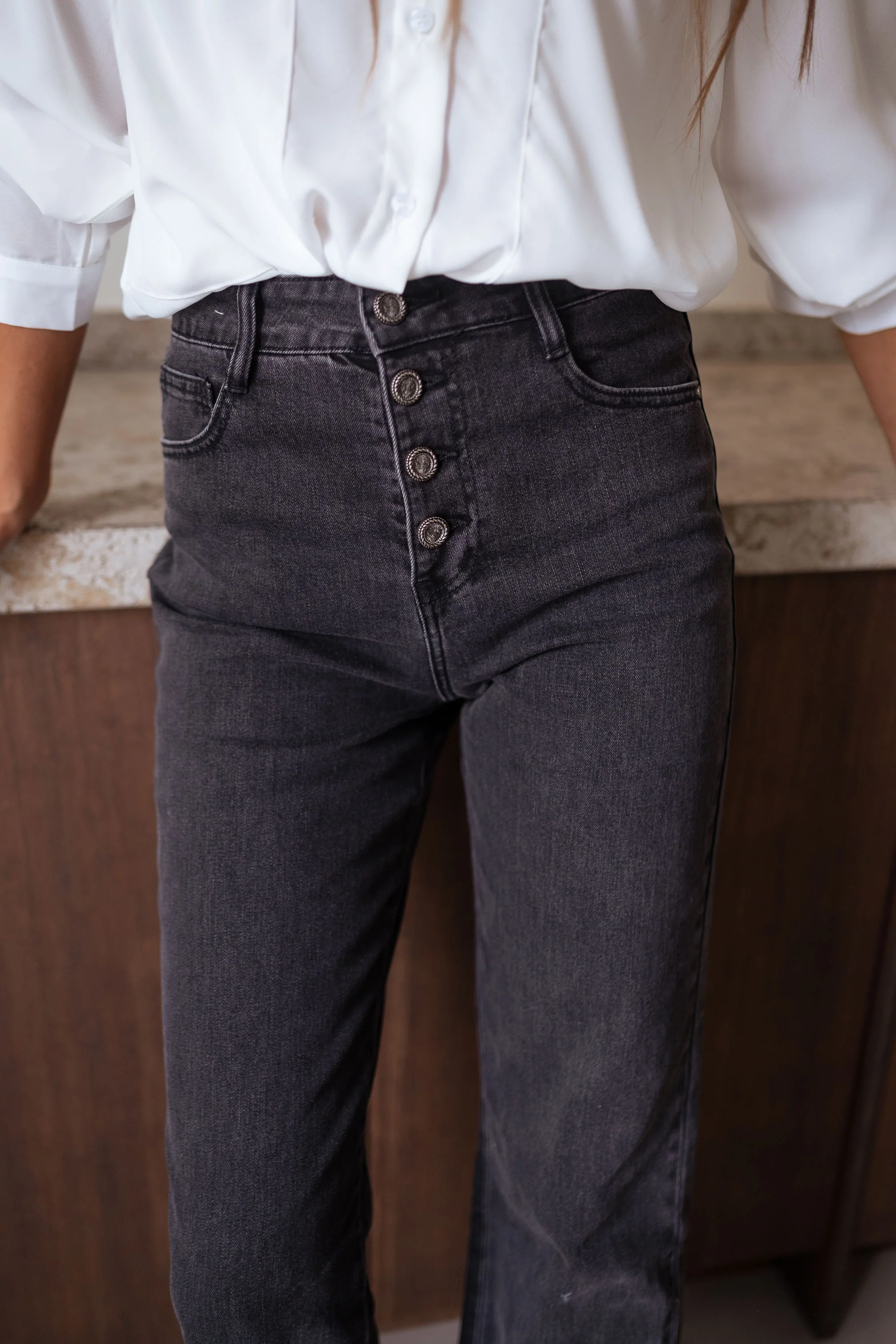 Grey Frenchy Jeans - Image 8