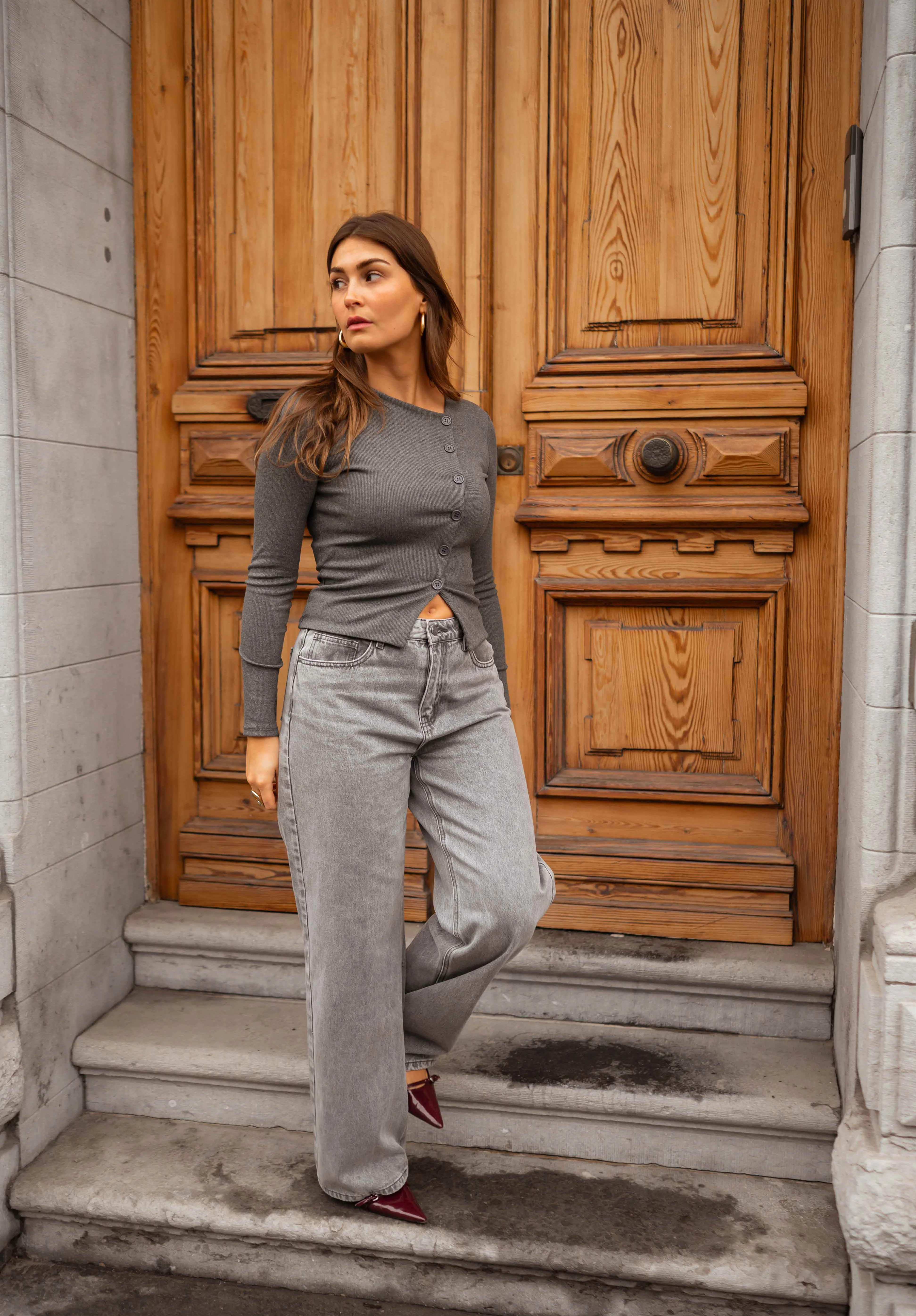 Grey Lenie Sweater - Image 5