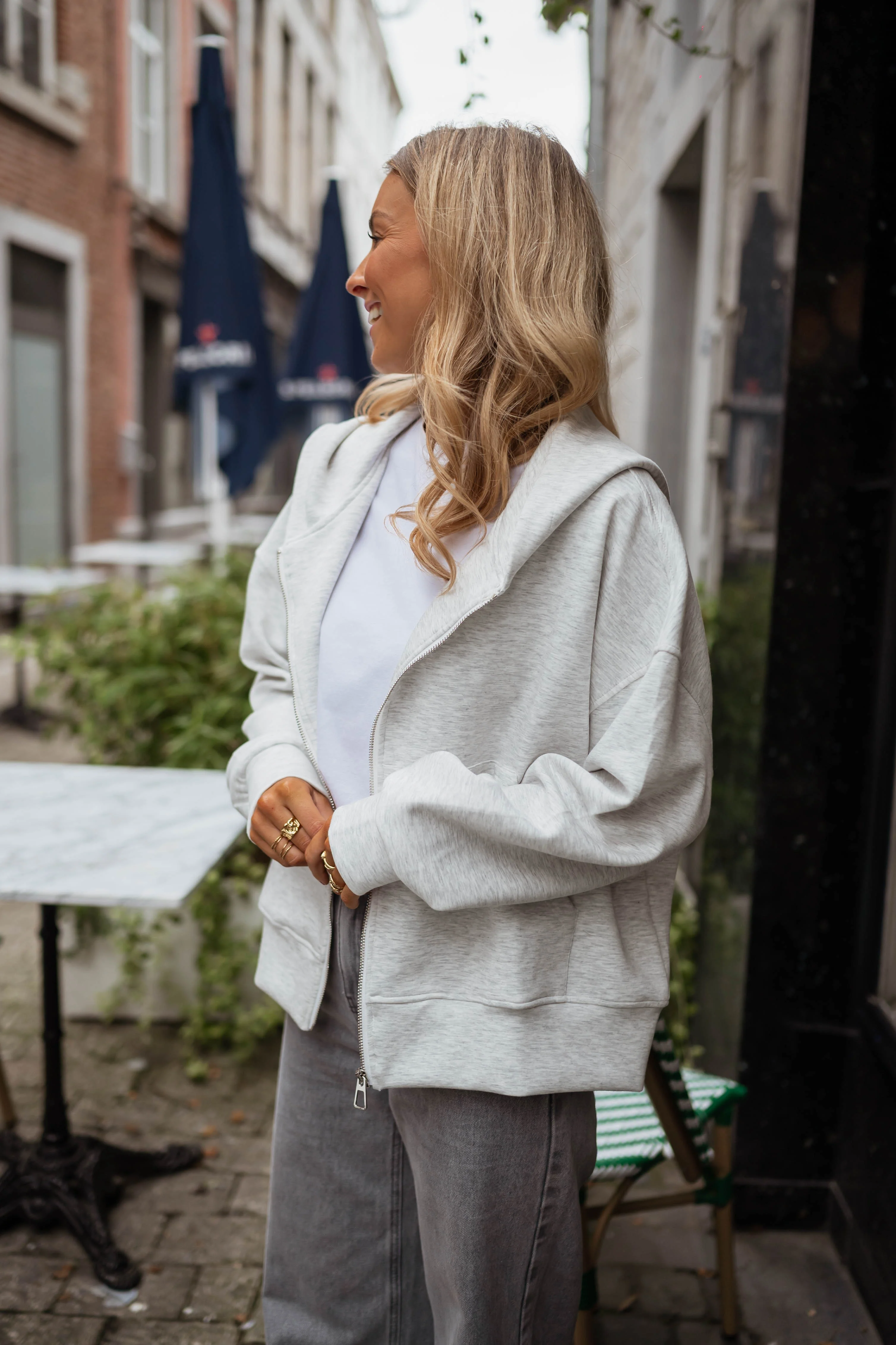 Grey Luck Sweater - Image 2