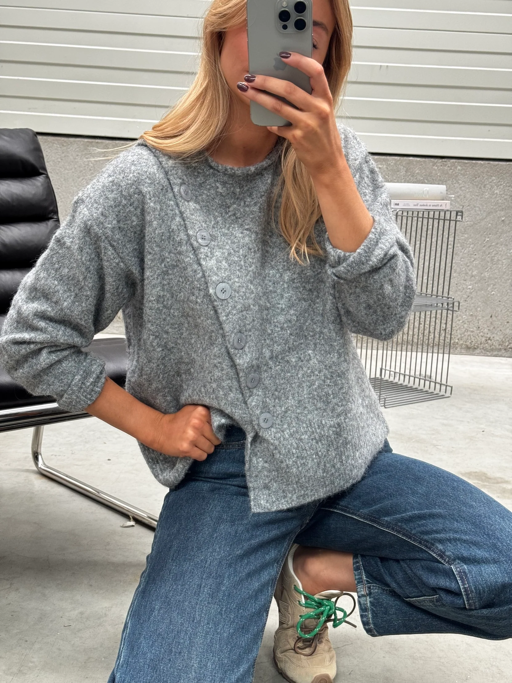 Grey Mael Sweater - Image 12