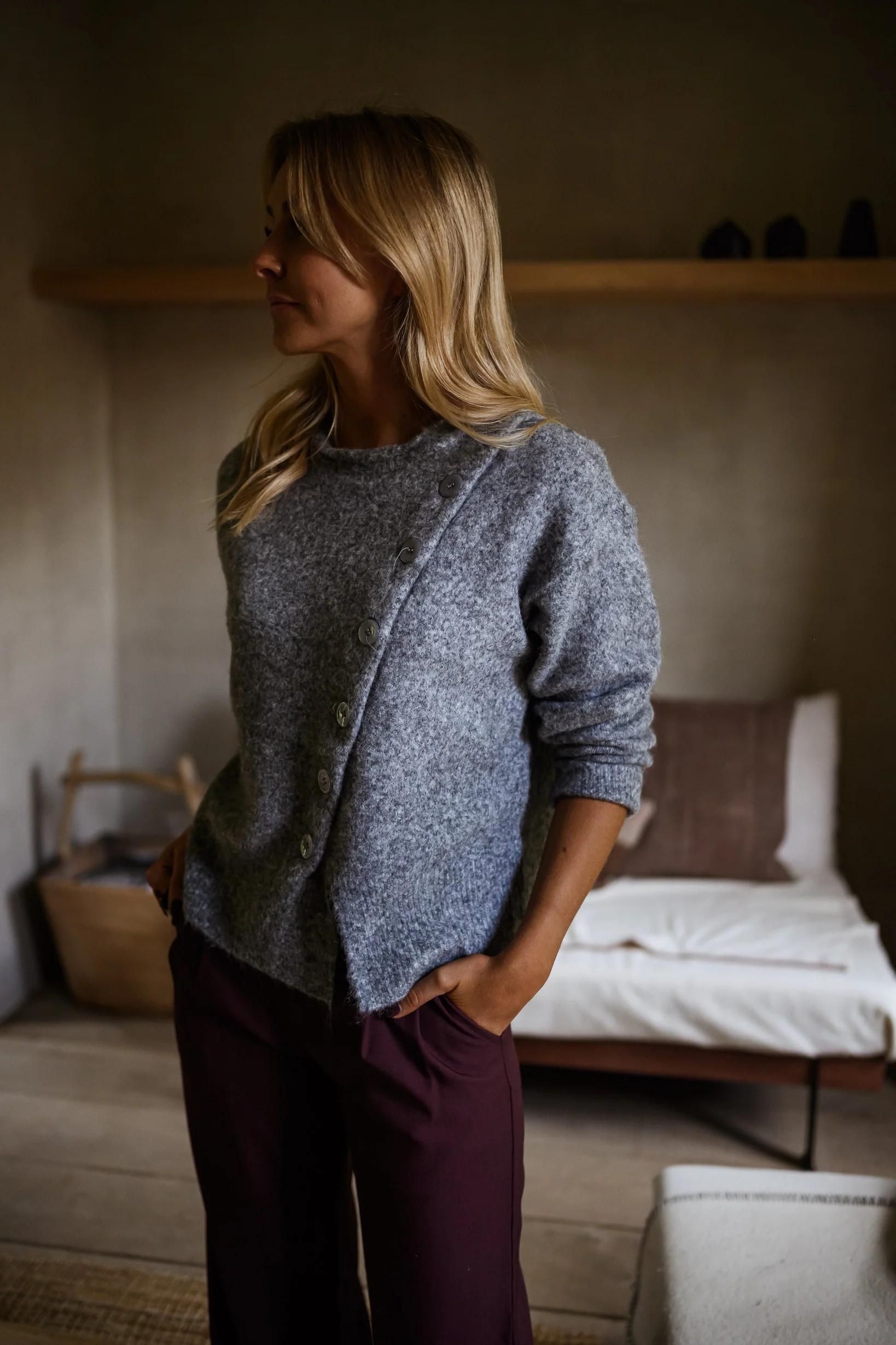 Grey Mael Sweater - Image 6