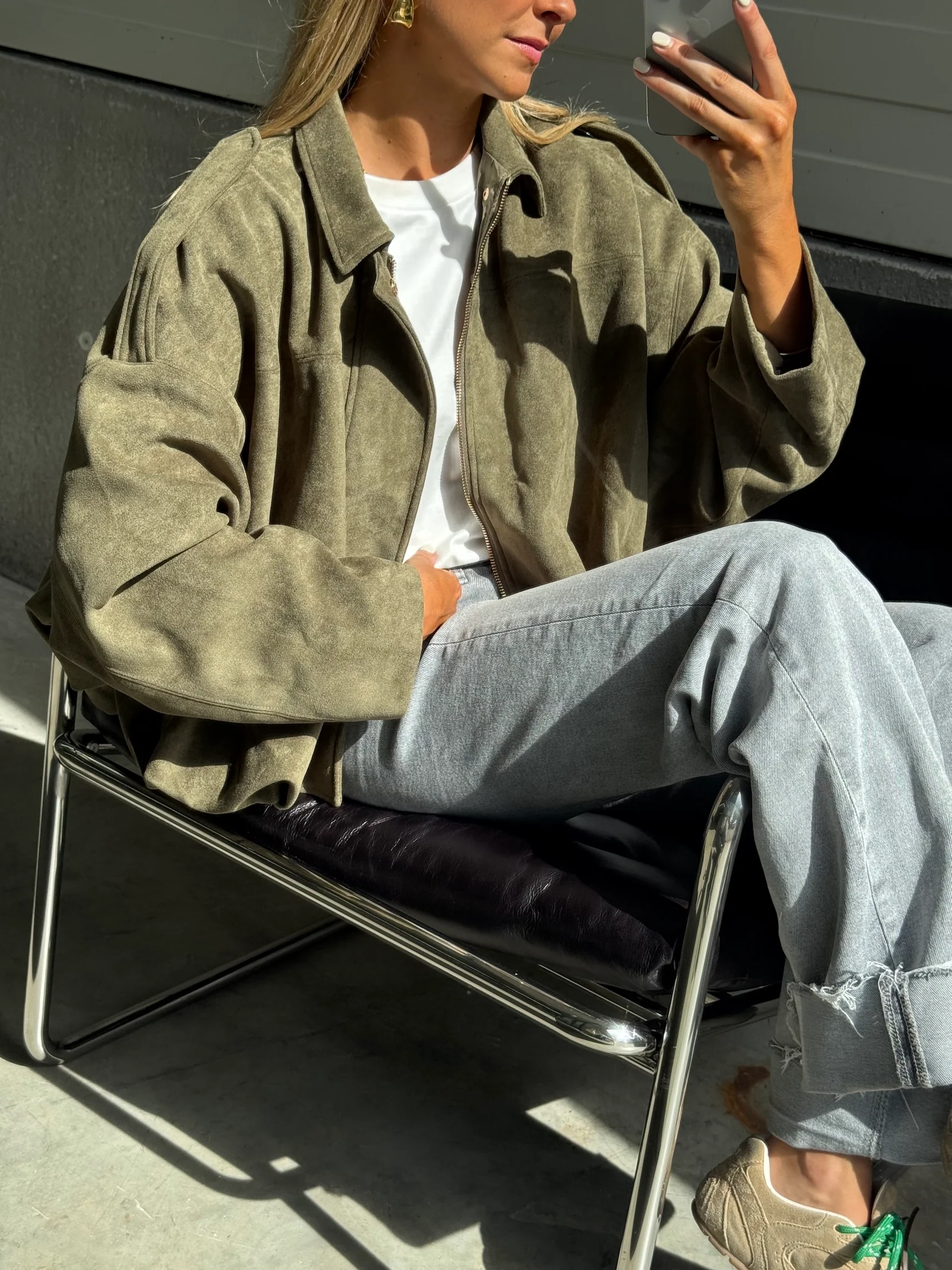 Khaki Dave Jacket - Image 5