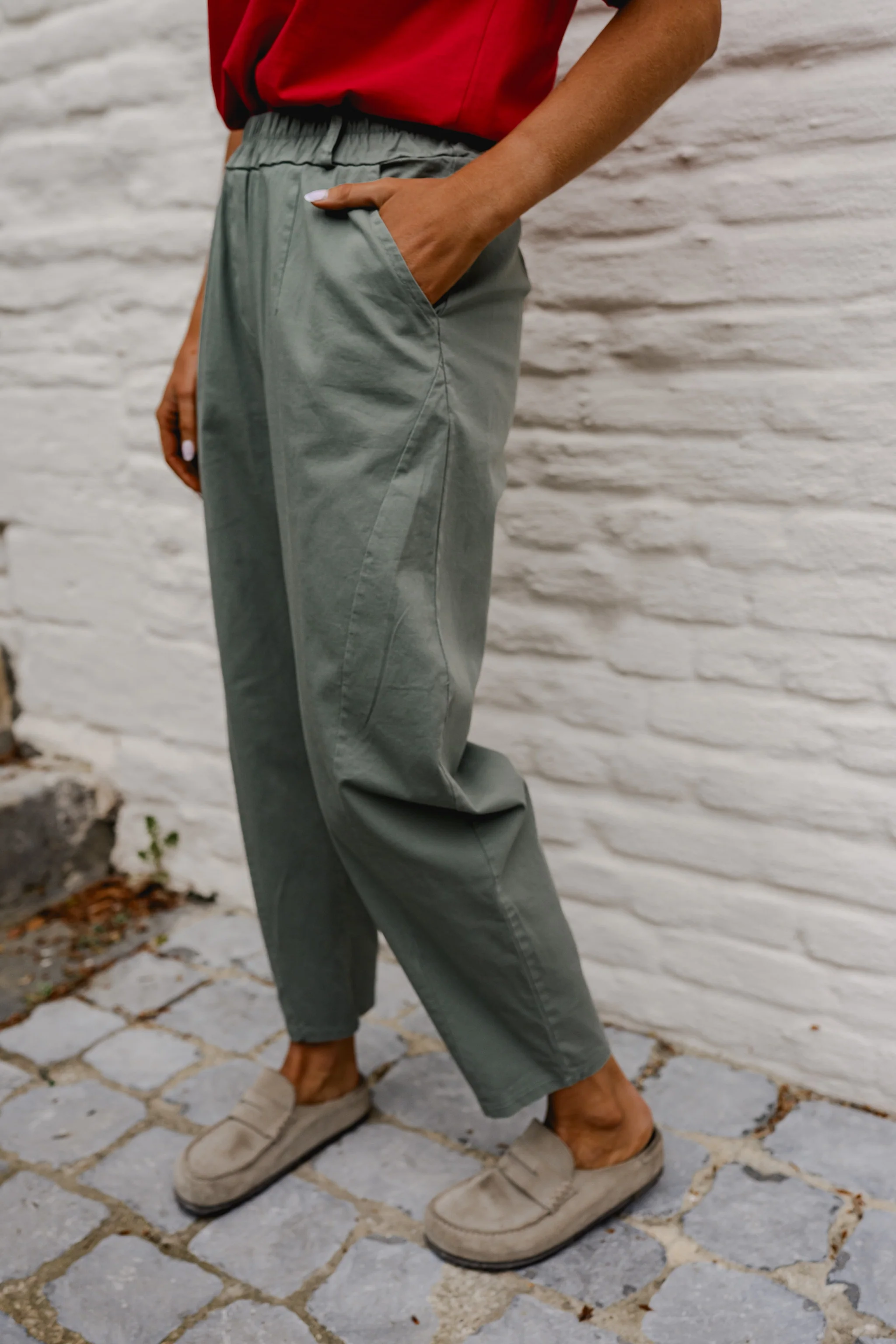 Khaki Edgard Pants - Image 17